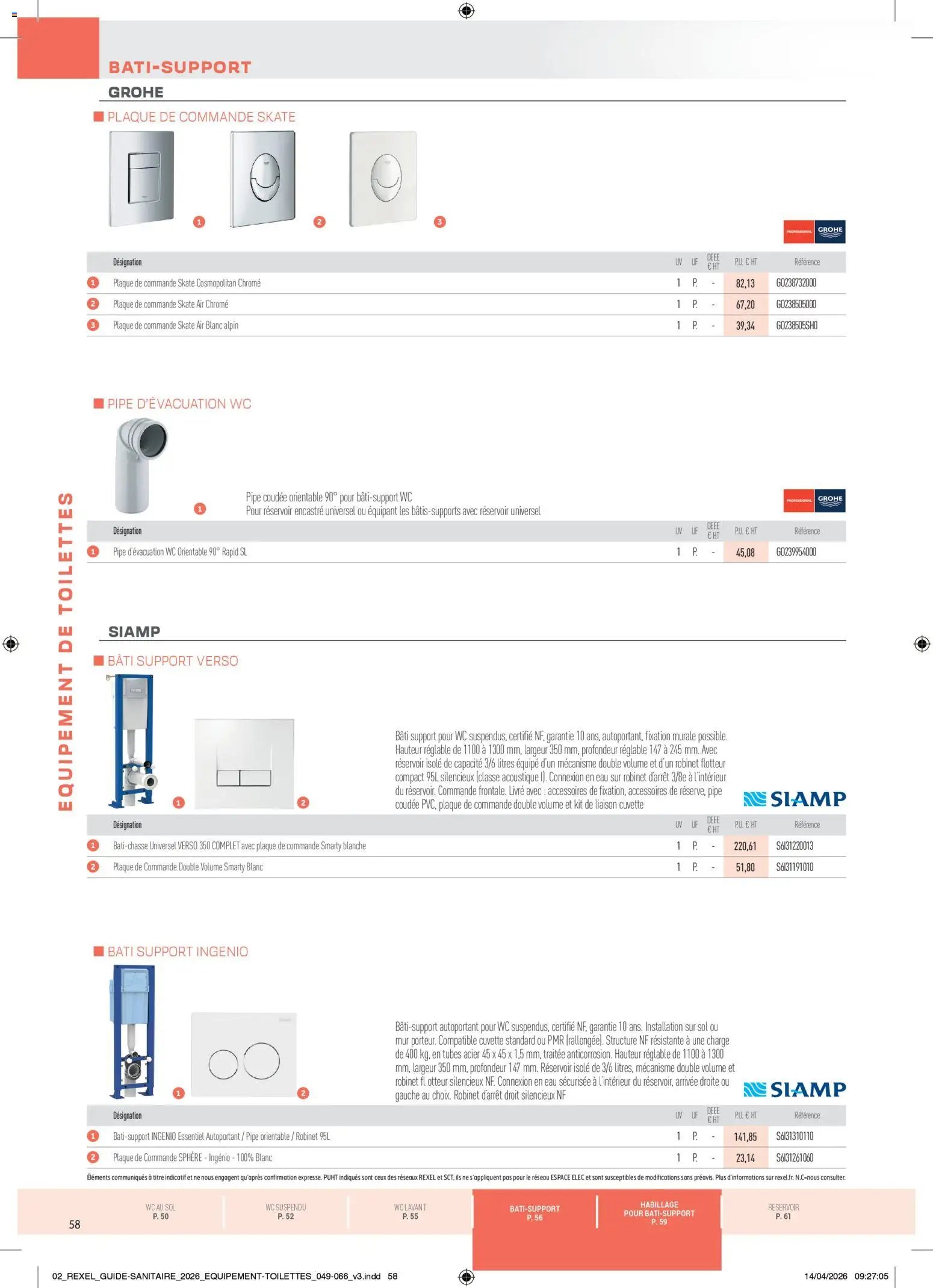 Rexel - Brochure Sanitaire (2026-04-20 - 2026-12-31)