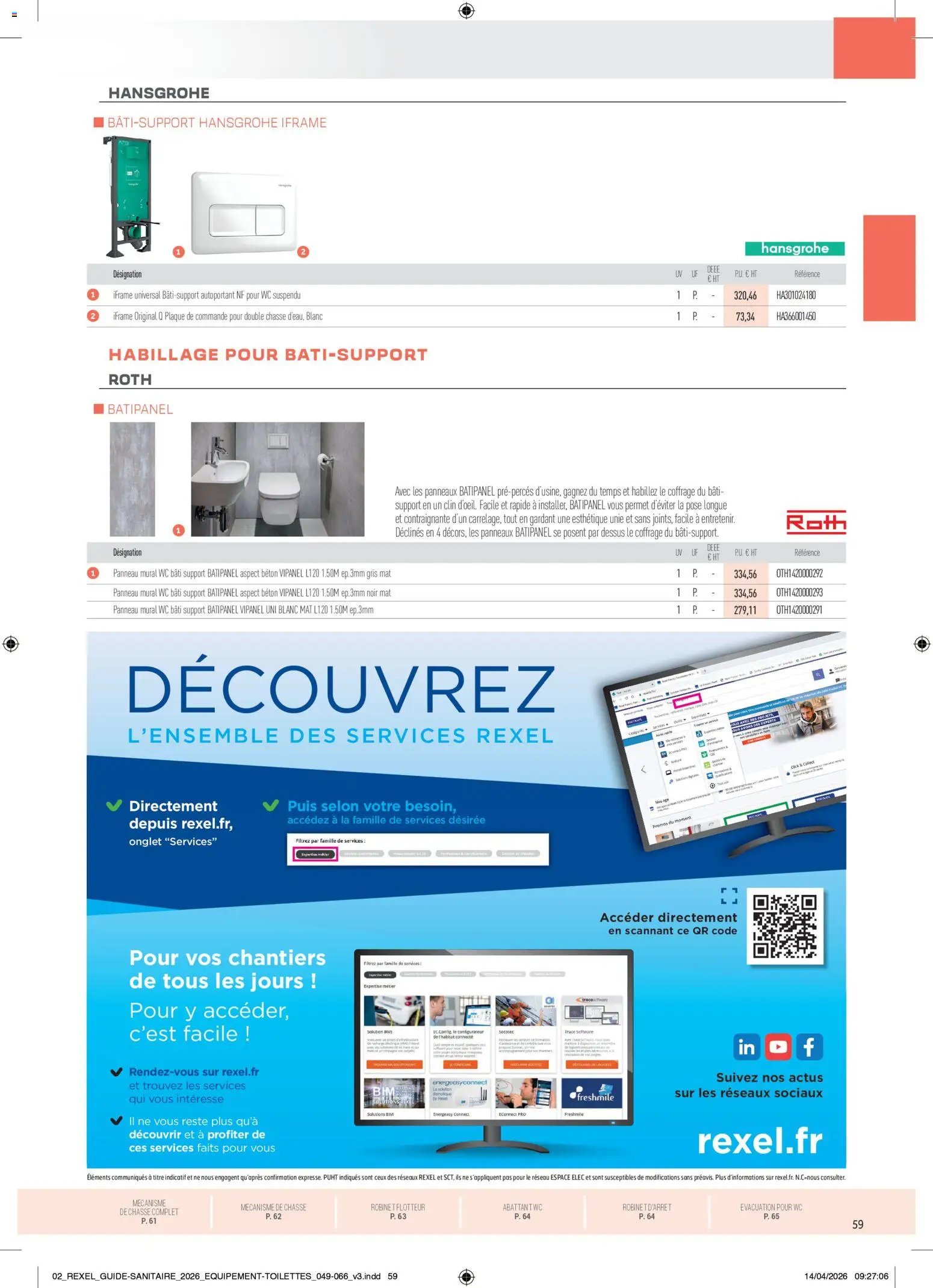Rexel - Brochure Sanitaire (2026-04-20 - 2026-12-31)