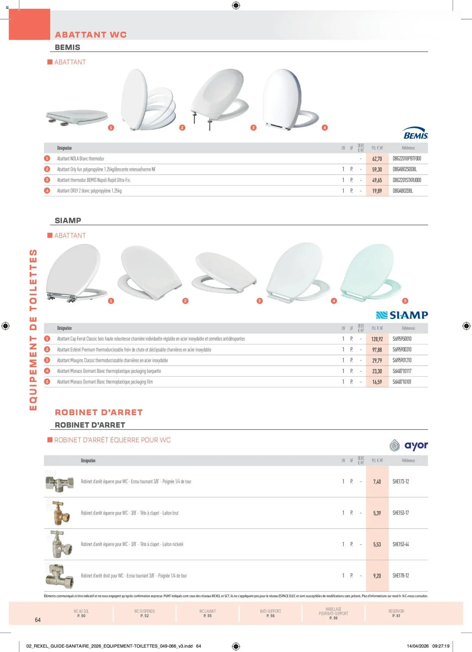 Rexel - Brochure Sanitaire (2026-04-20 - 2026-12-31)