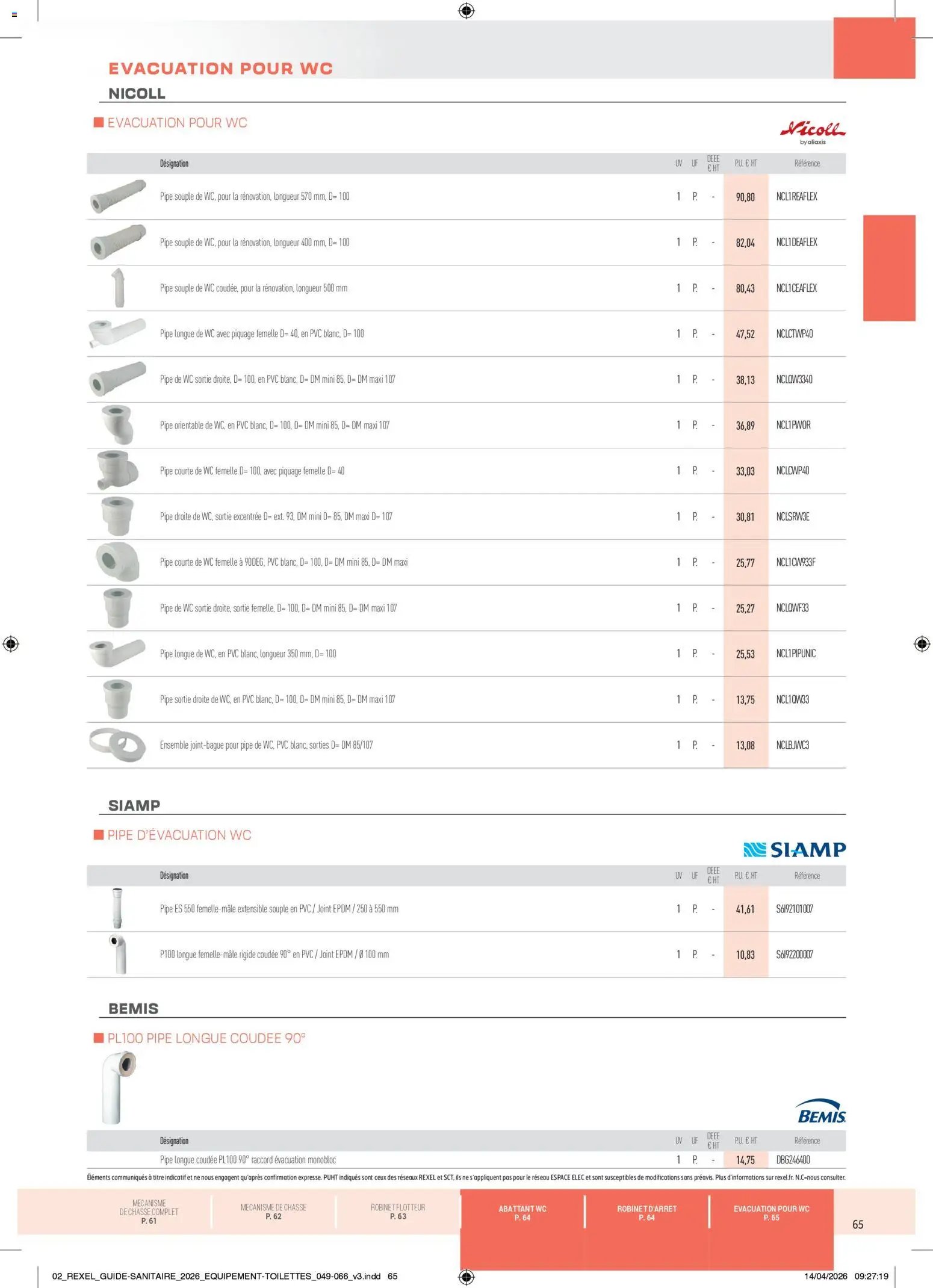 Rexel - Brochure Sanitaire (2026-04-20 - 2026-12-31)