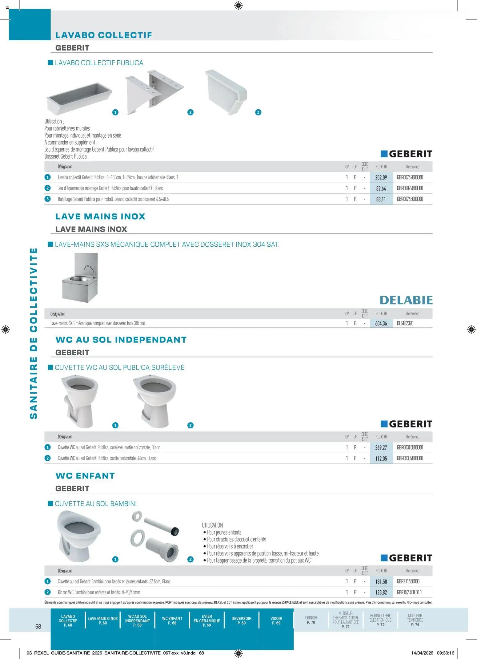 Rexel - Brochure Sanitaire (2026-04-20 - 2026-12-31)