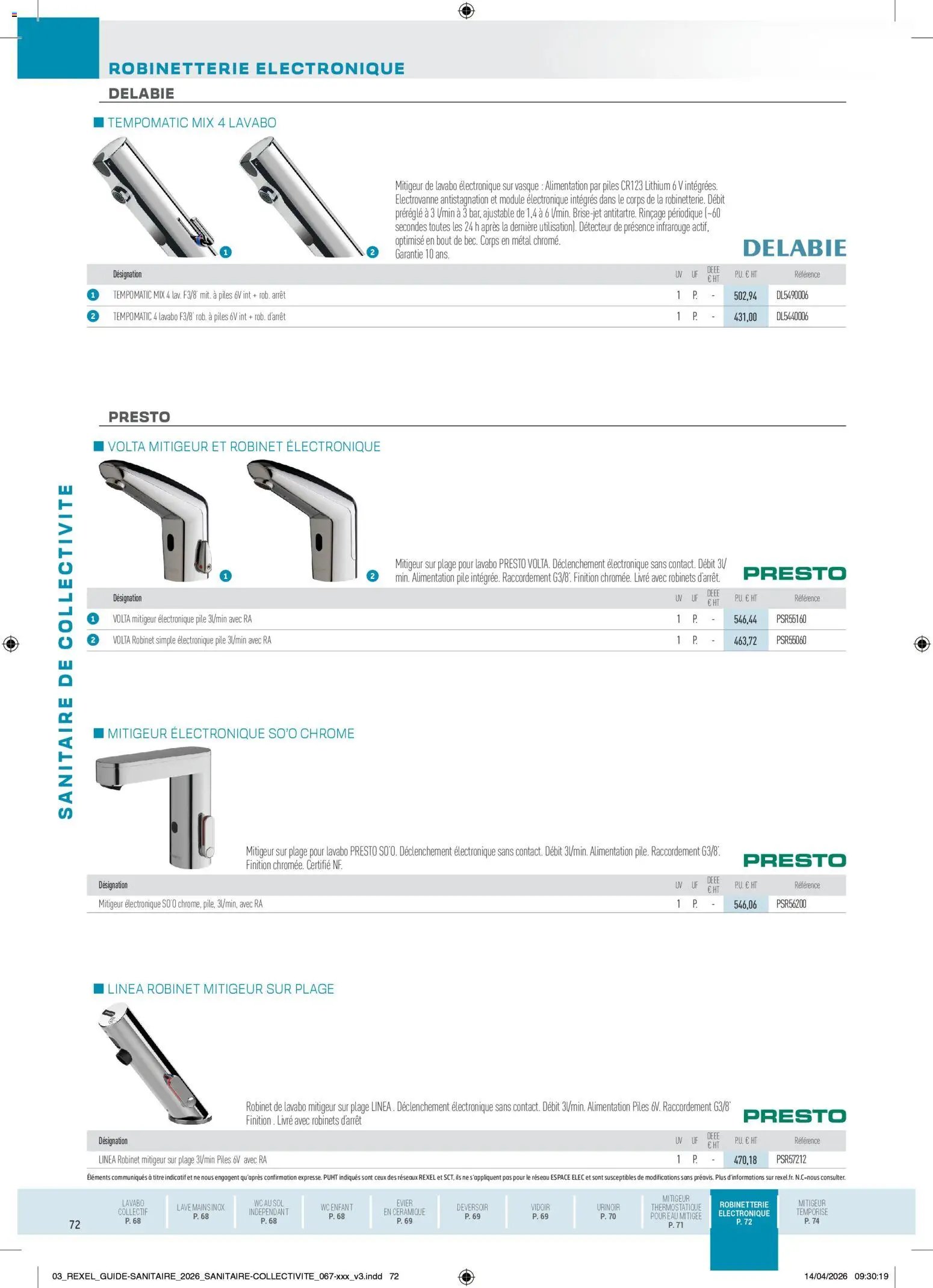 Rexel - Brochure Sanitaire (2026-04-20 - 2026-12-31)