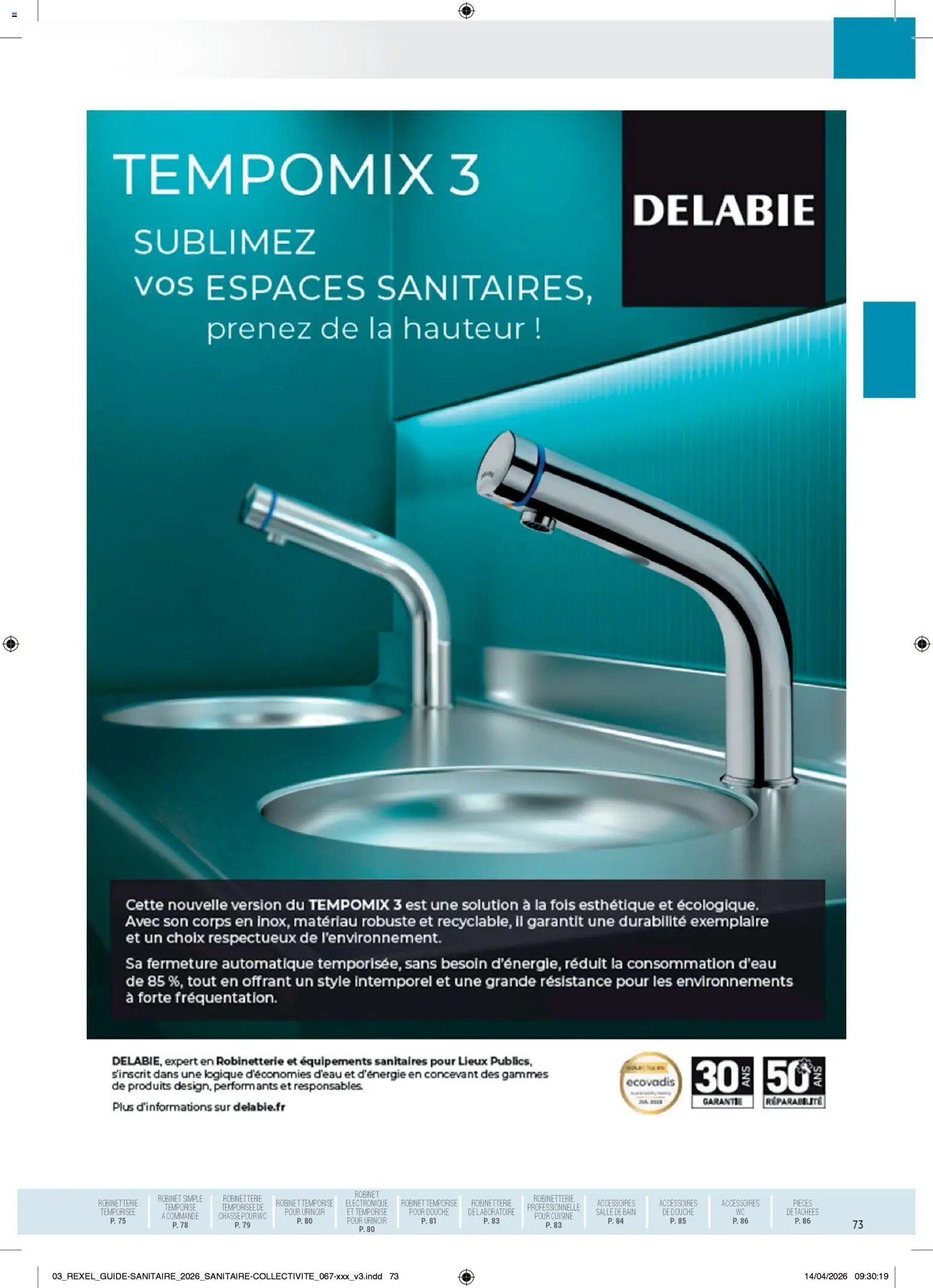Rexel - Brochure Sanitaire (2026-04-20 - 2026-12-31)