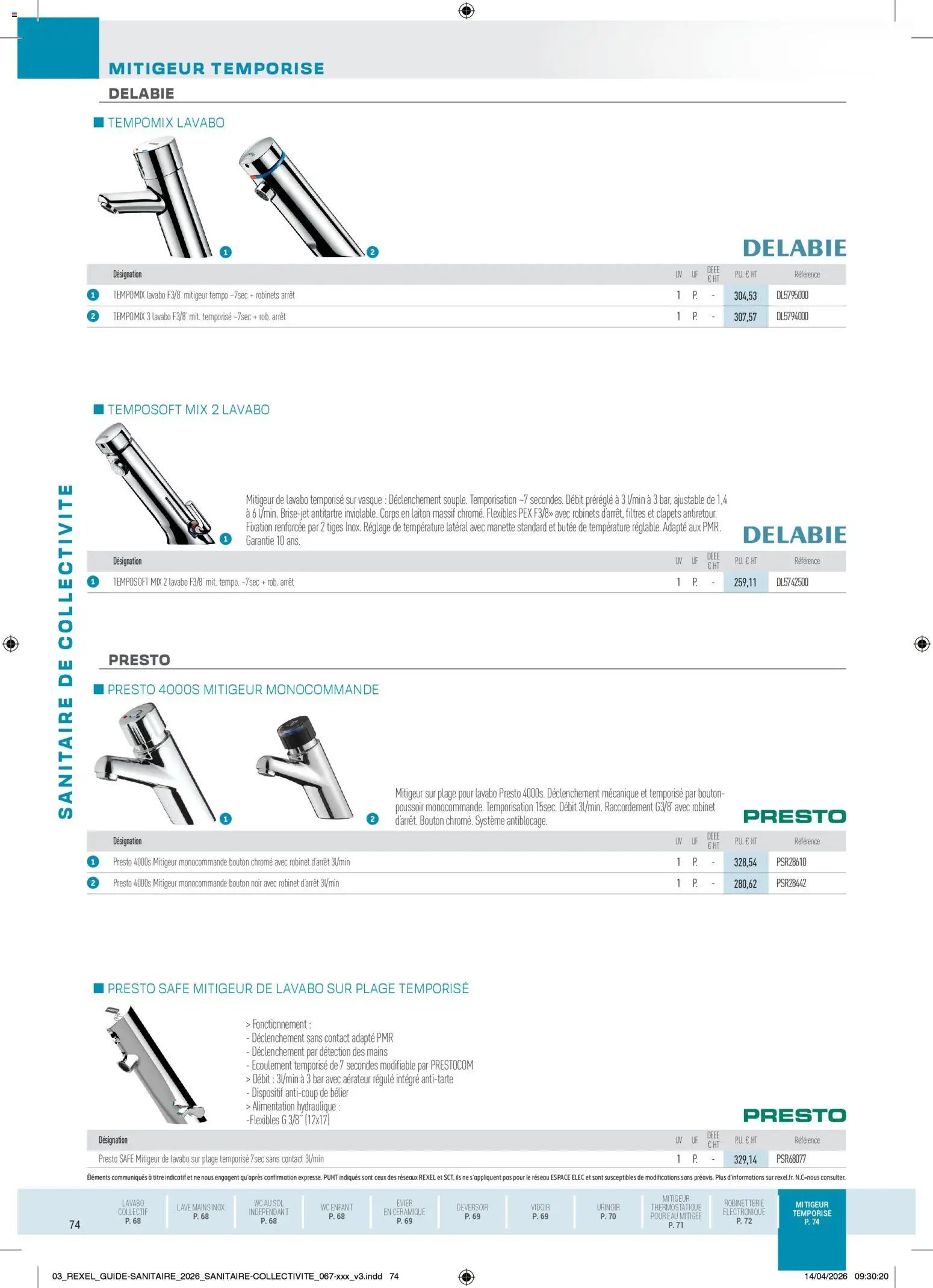 Rexel - Brochure Sanitaire (2026-04-20 - 2026-12-31)