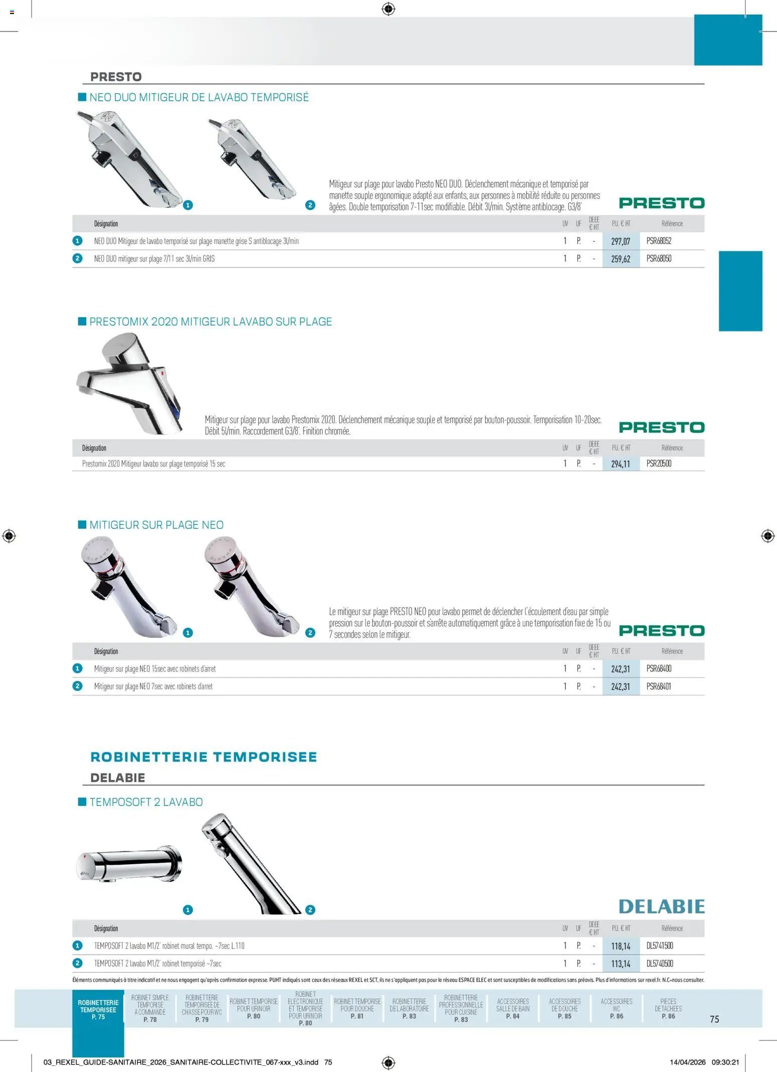 Rexel - Brochure Sanitaire (2026-04-20 - 2026-12-31)