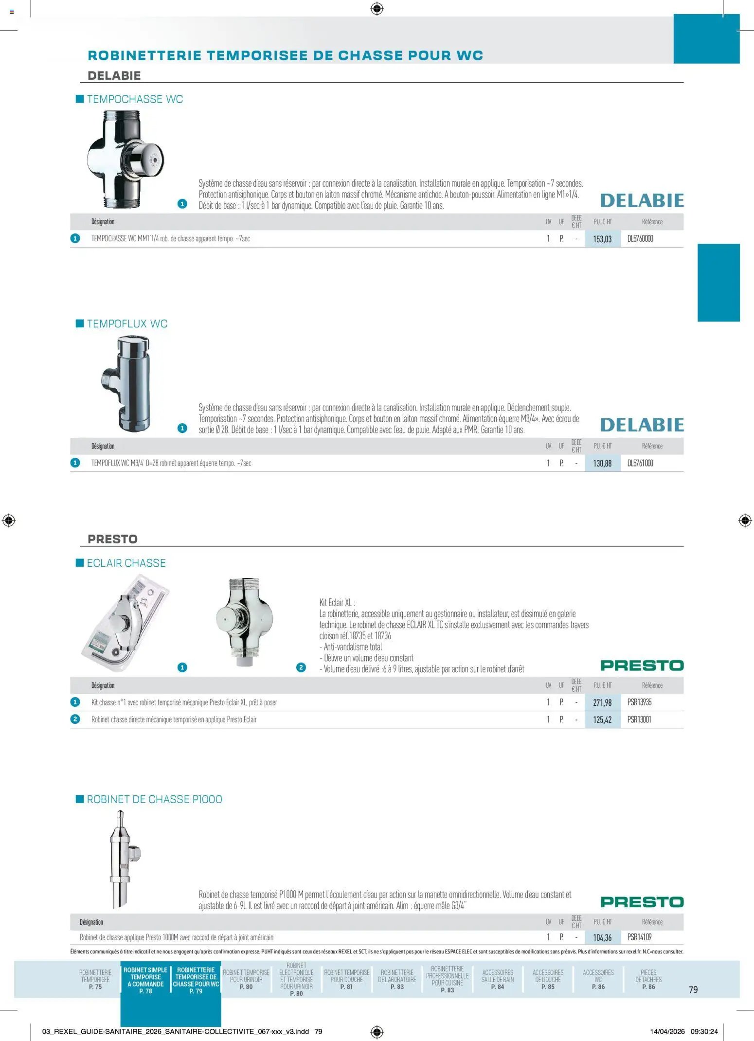 Rexel - Brochure Sanitaire (2026-04-20 - 2026-12-31)