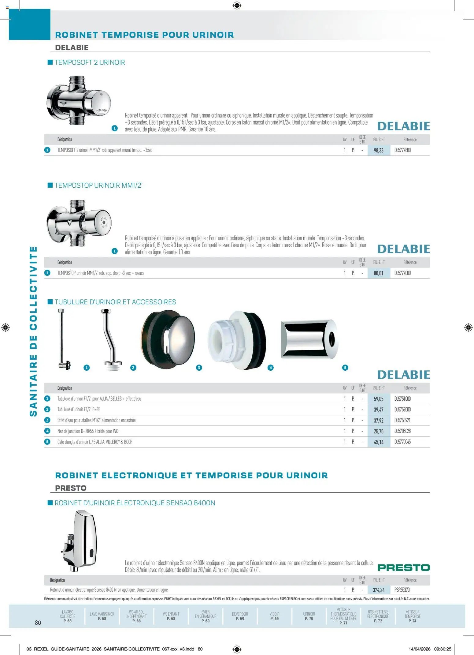Rexel - Brochure Sanitaire (2026-04-20 - 2026-12-31)