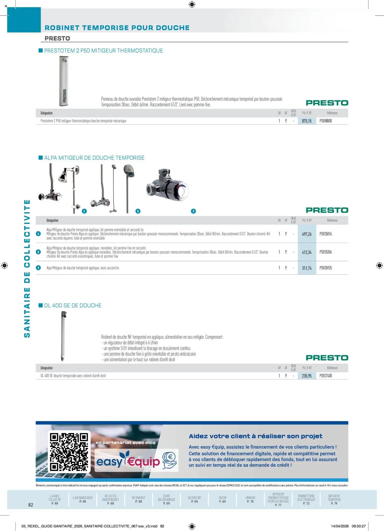 Rexel - Brochure Sanitaire (2026-04-20 - 2026-12-31)