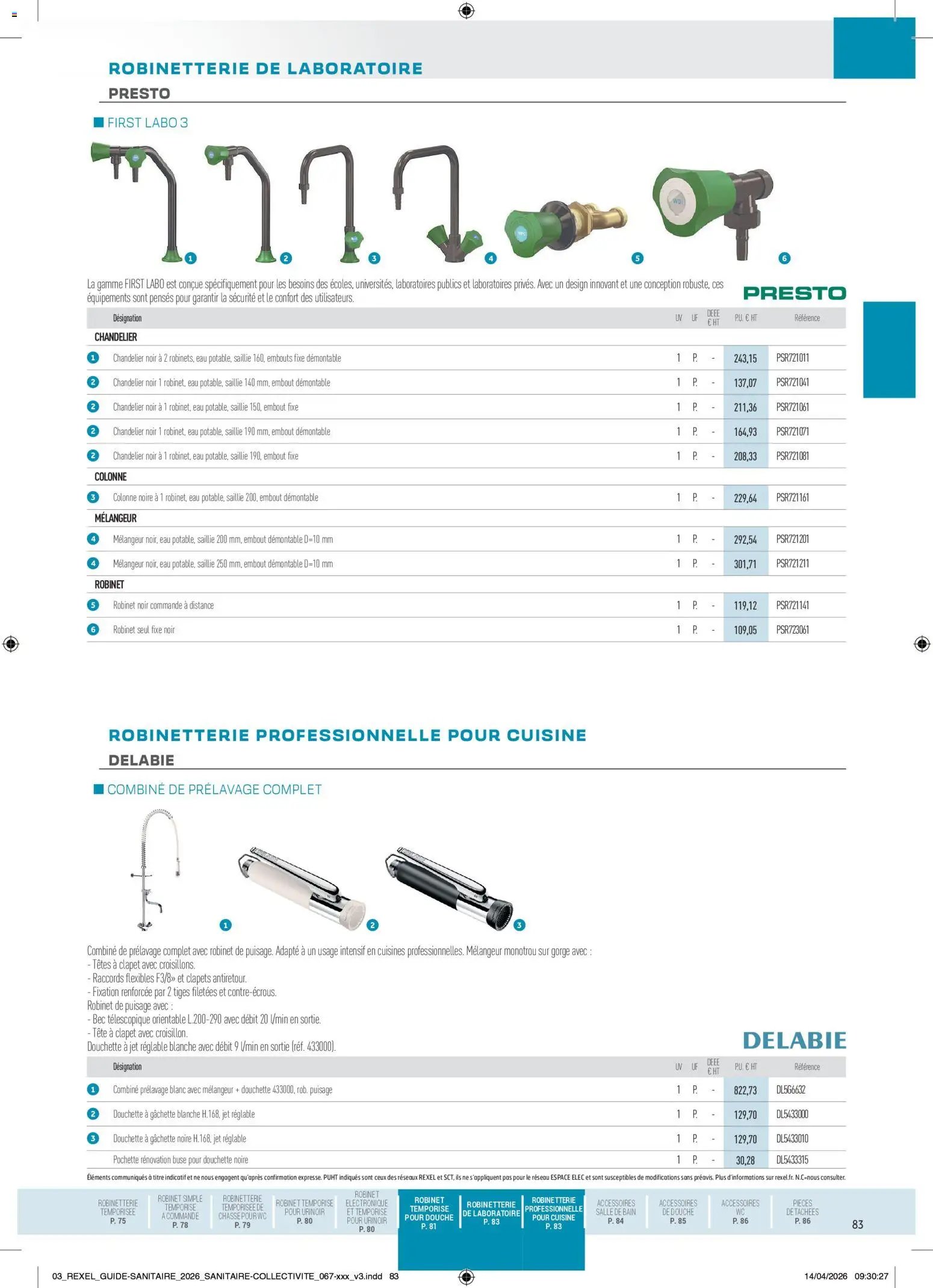 Rexel - Brochure Sanitaire (2026-04-20 - 2026-12-31)