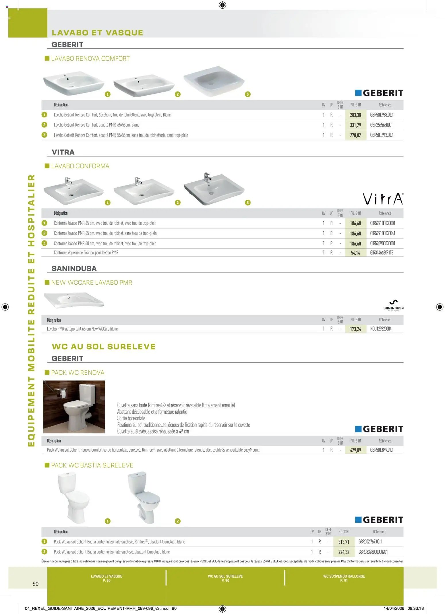 Rexel - Brochure Sanitaire (2026-04-20 - 2026-12-31)