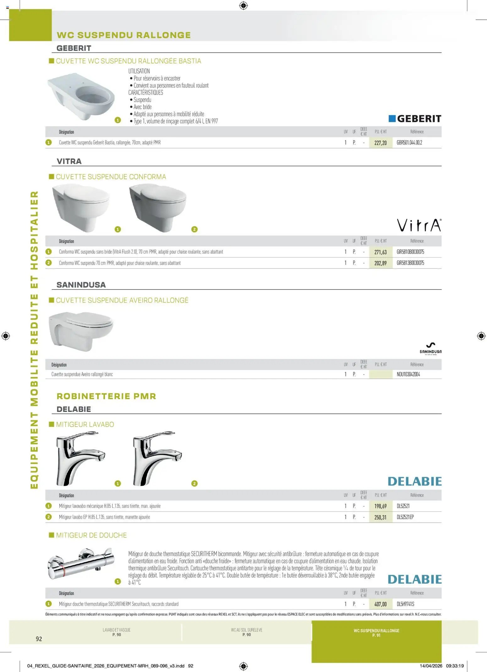 Rexel - Brochure Sanitaire (2026-04-20 - 2026-12-31)