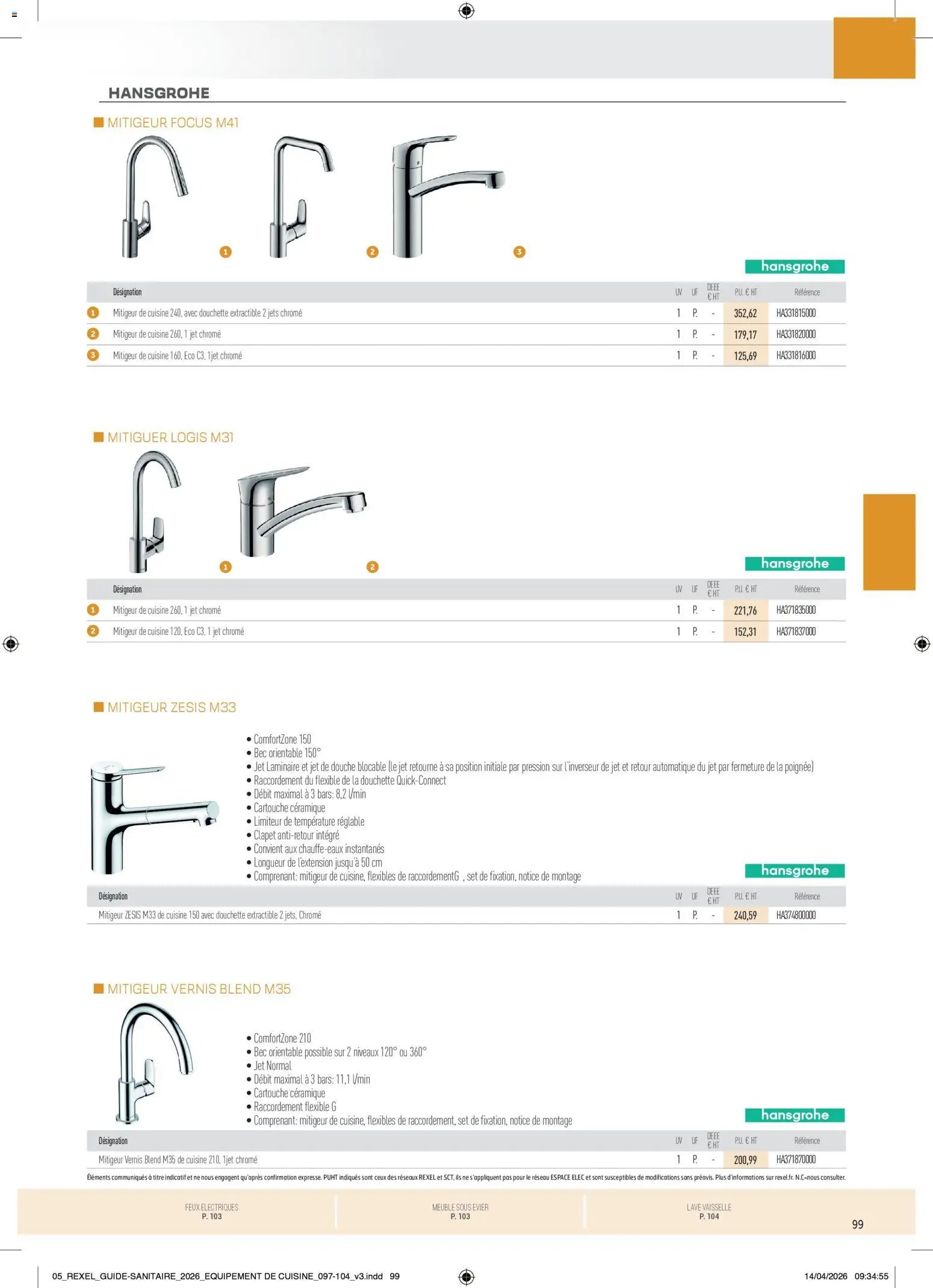 Rexel - Brochure Sanitaire (2026-04-20 - 2026-12-31)