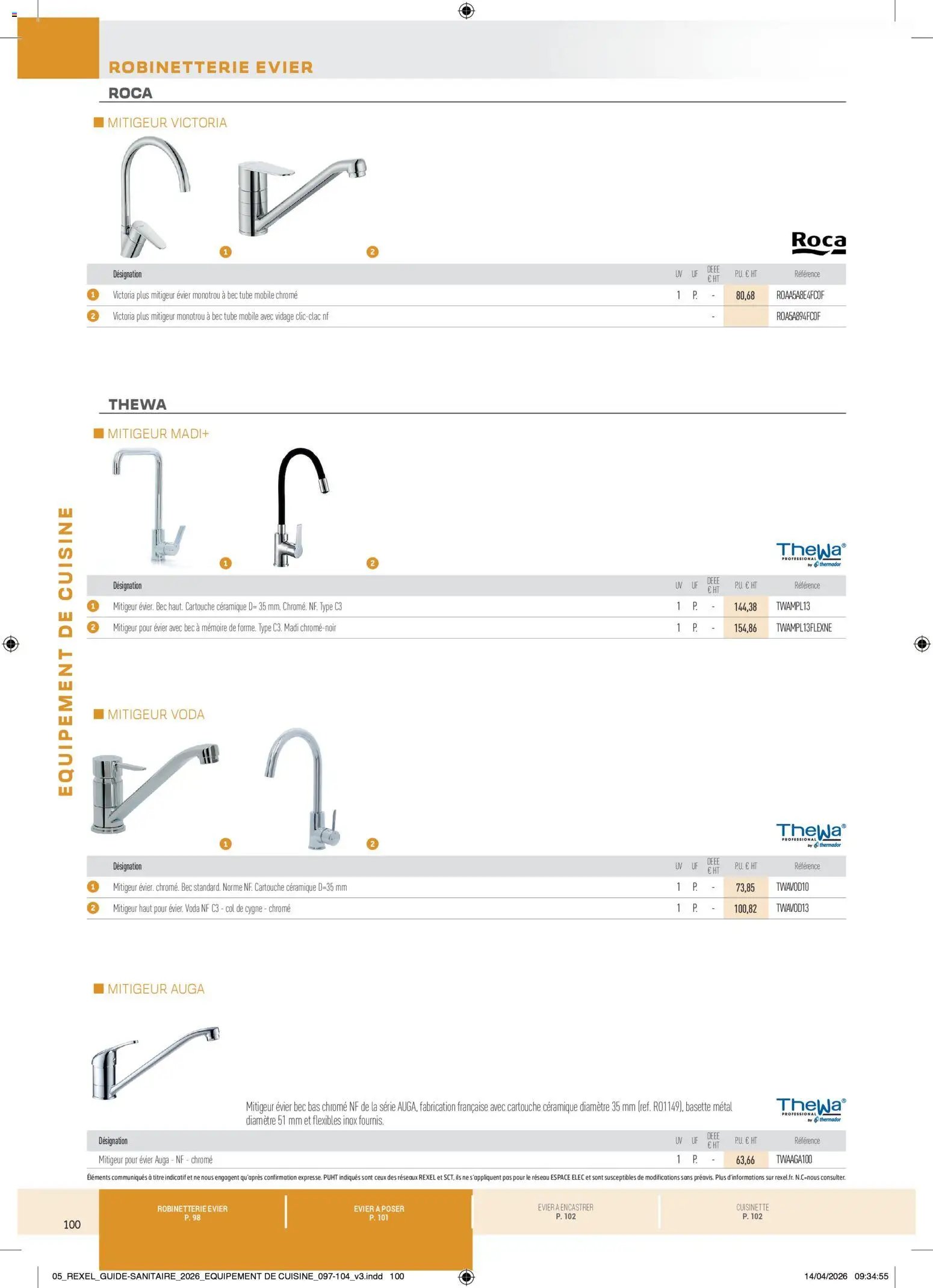 Rexel - Brochure Sanitaire (2026-04-20 - 2026-12-31)