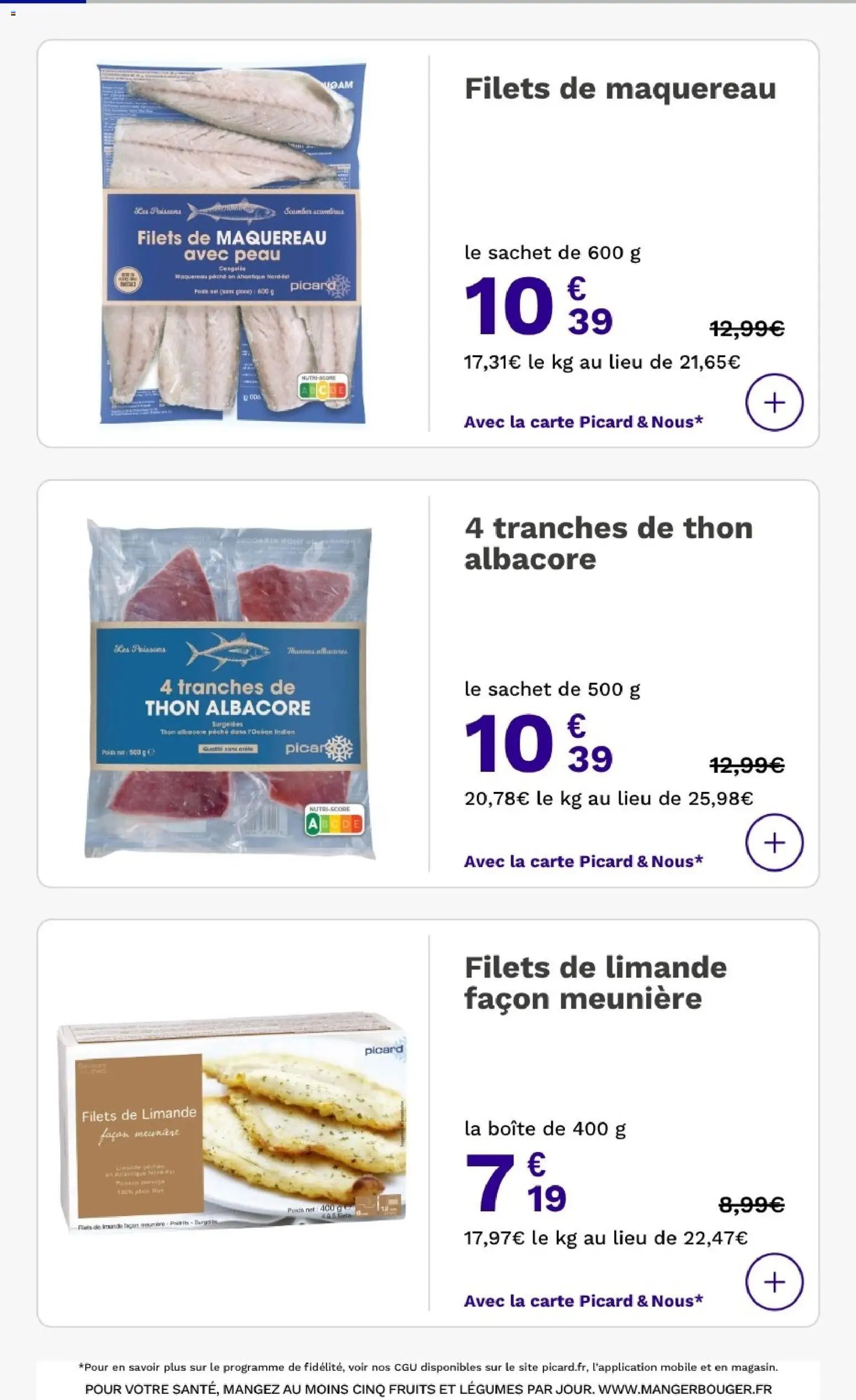 Picard catalogue (2026-04-20 - 2026-05-03)