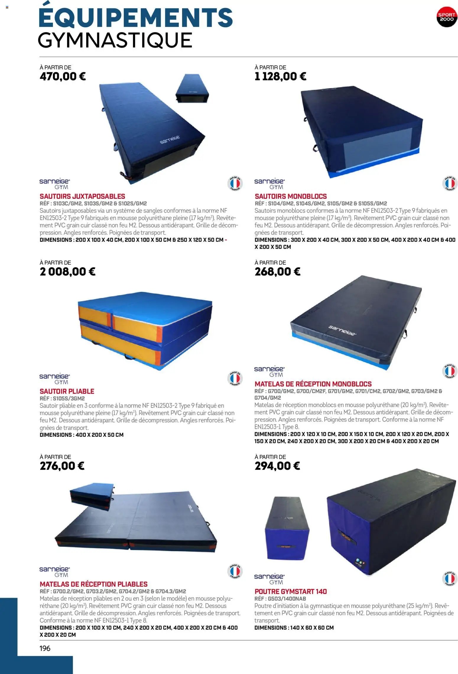 Sport 2000 Brochure 2026/2027