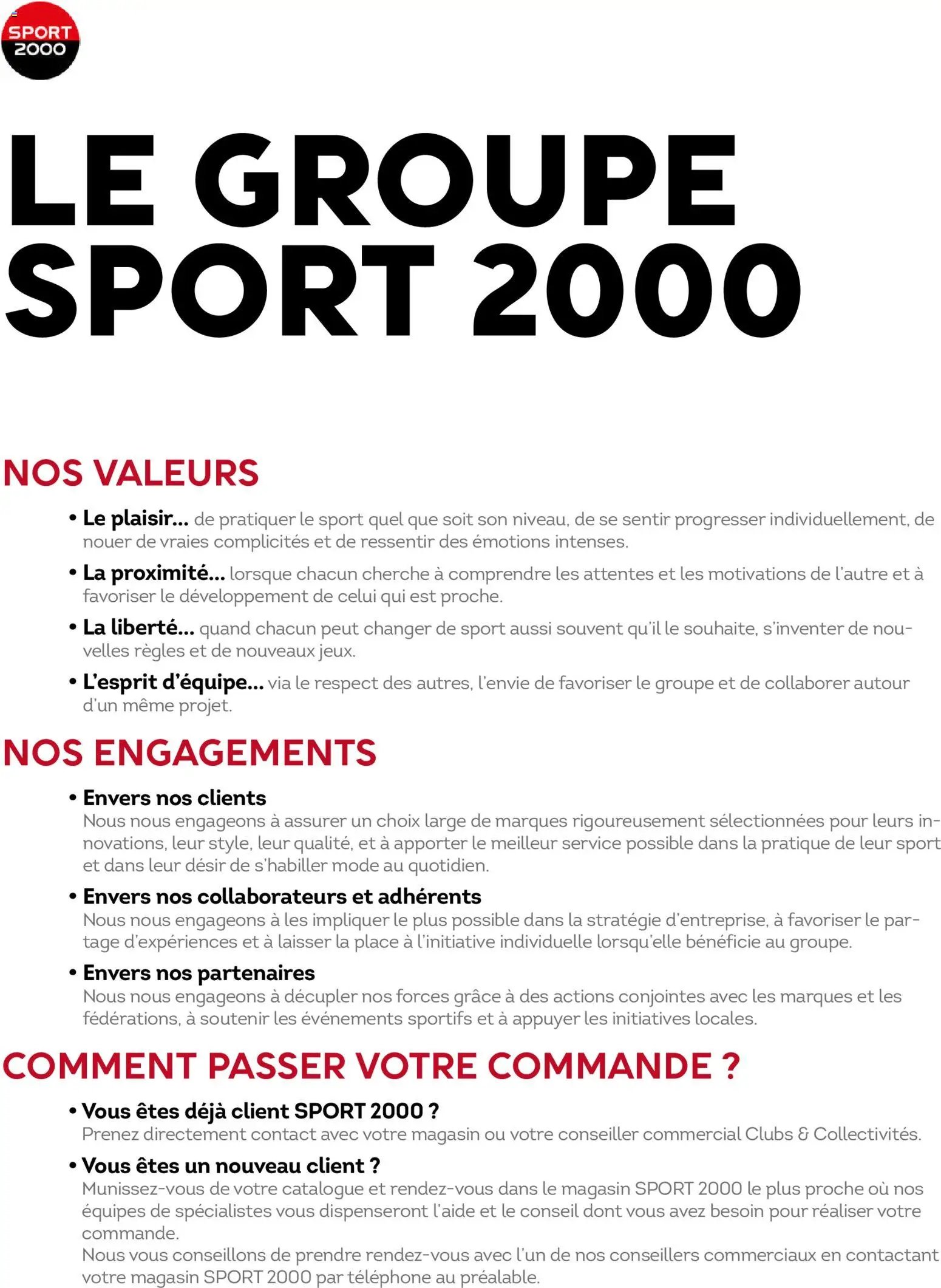 Sport 2000 Brochure 2026/2027