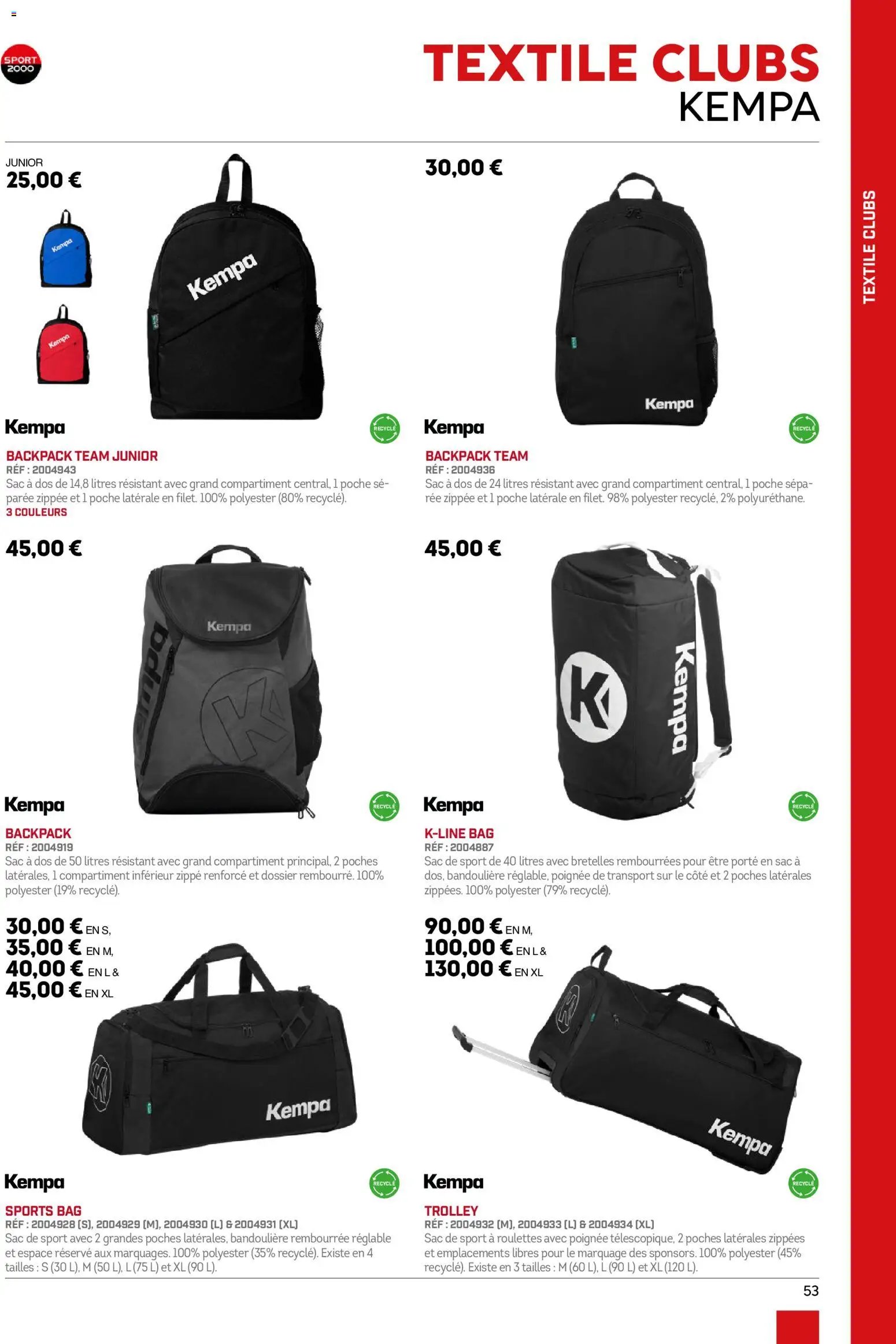 Sport 2000 Brochure 2026/2027