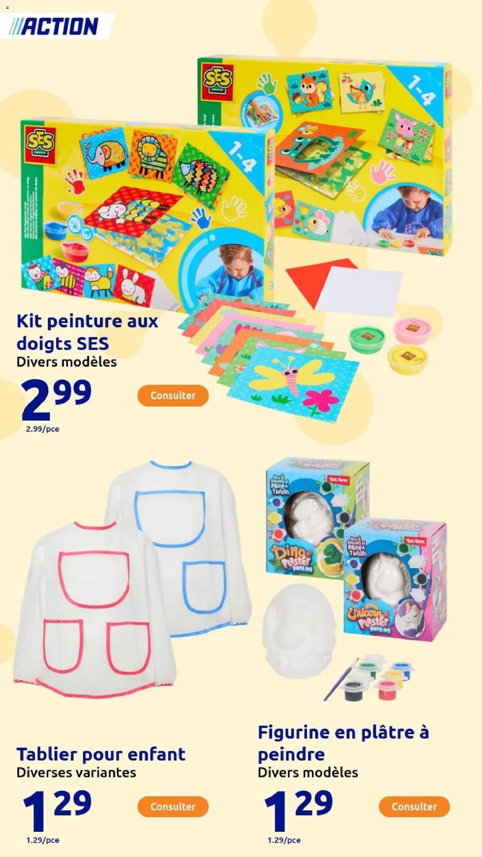 Action catalogue de la semaine