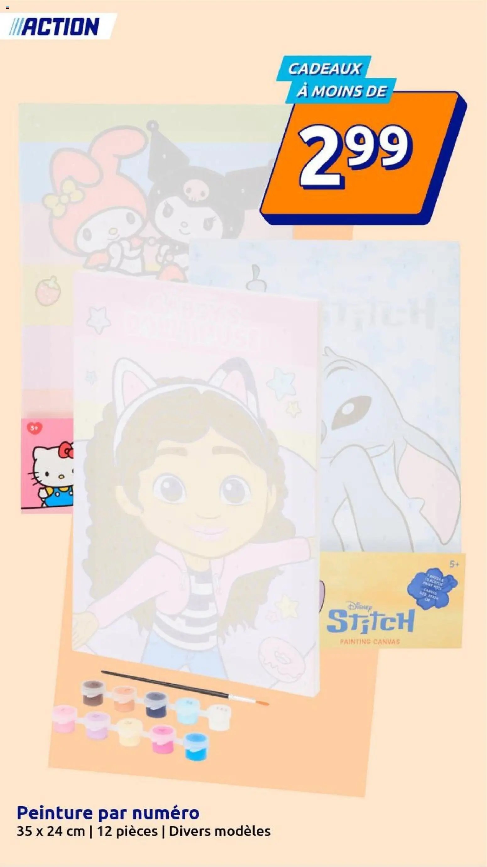 Action catalogue de la semaine