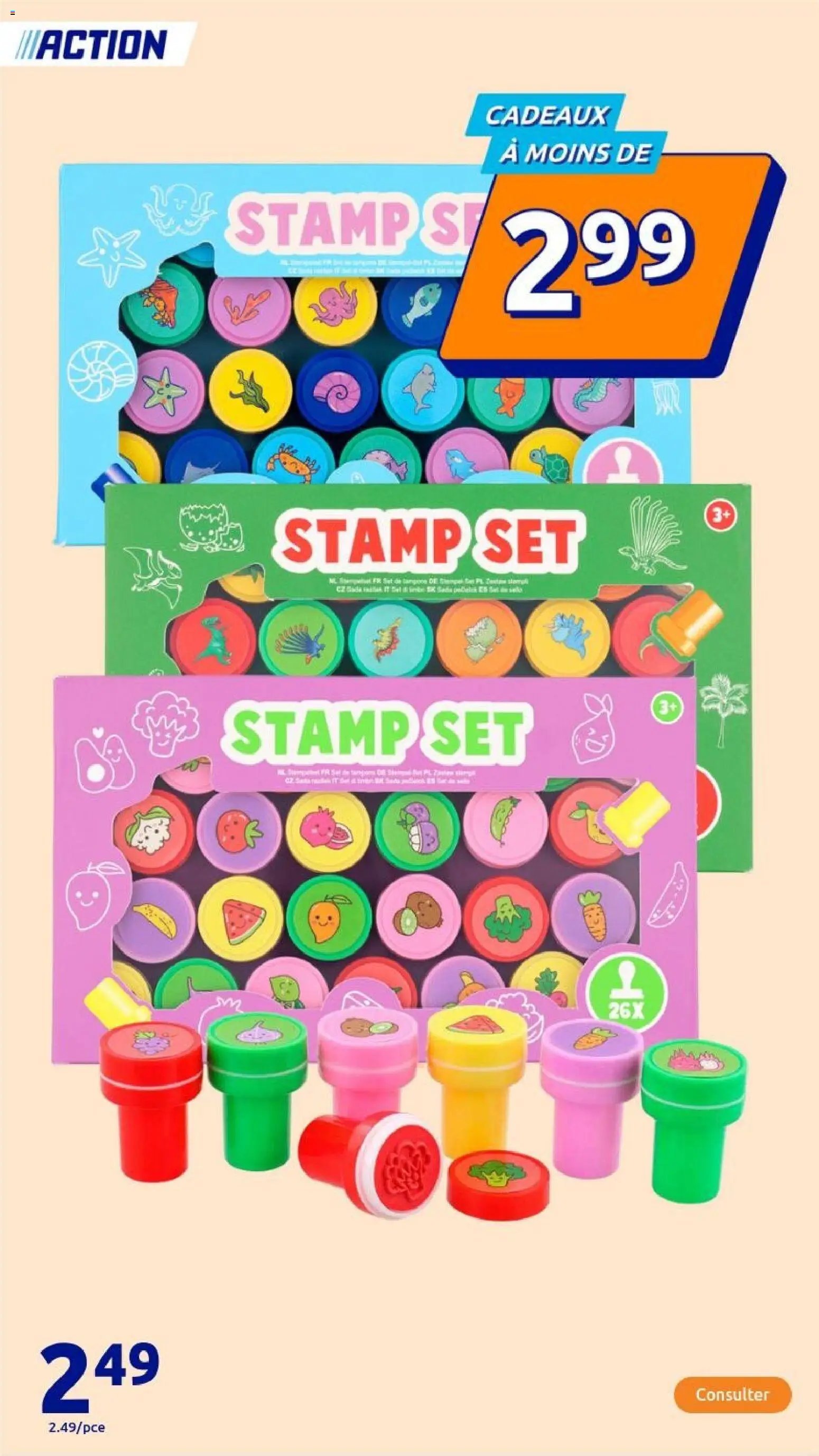 Action catalogue de la semaine