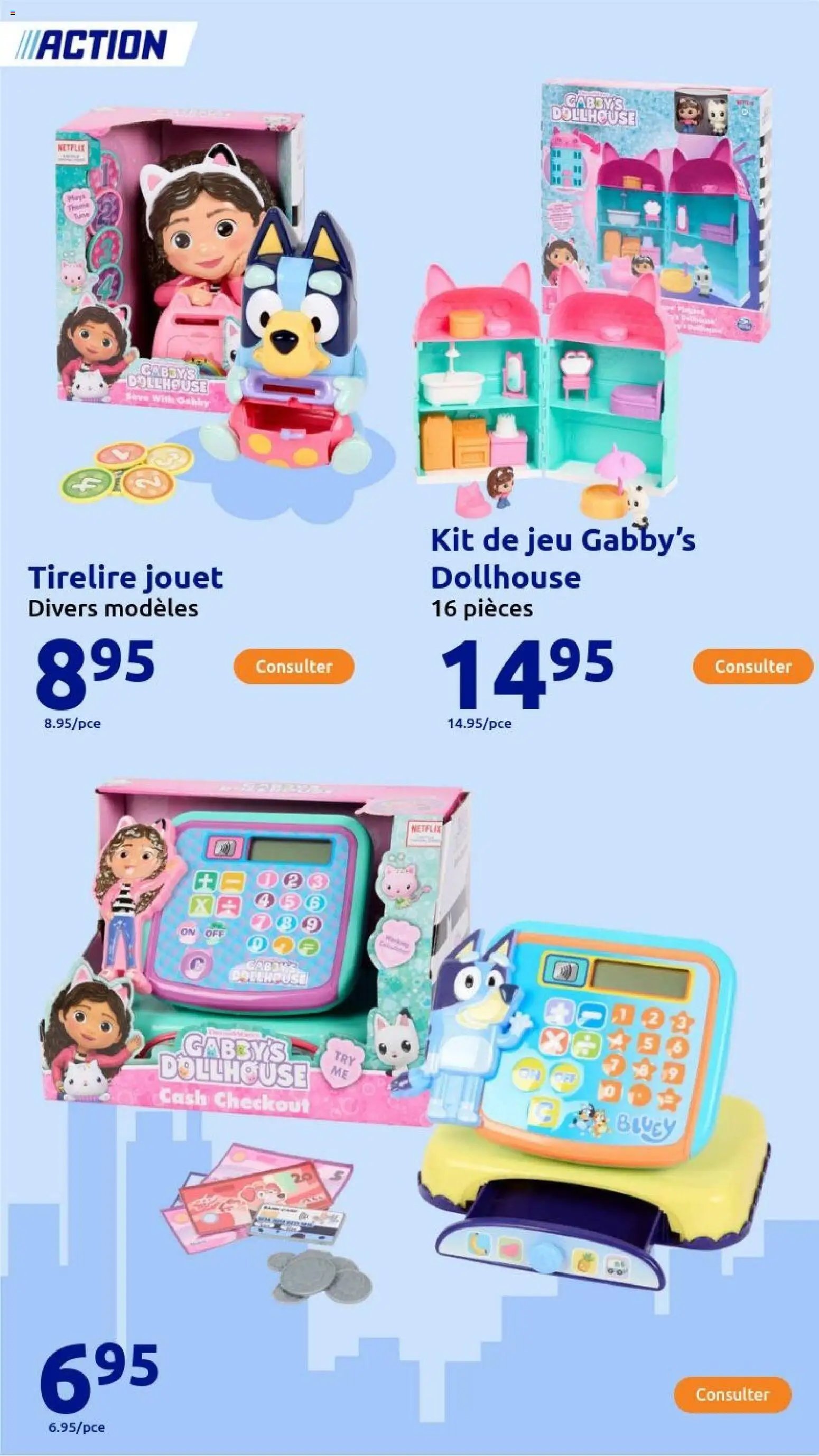 Action catalogue de la semaine