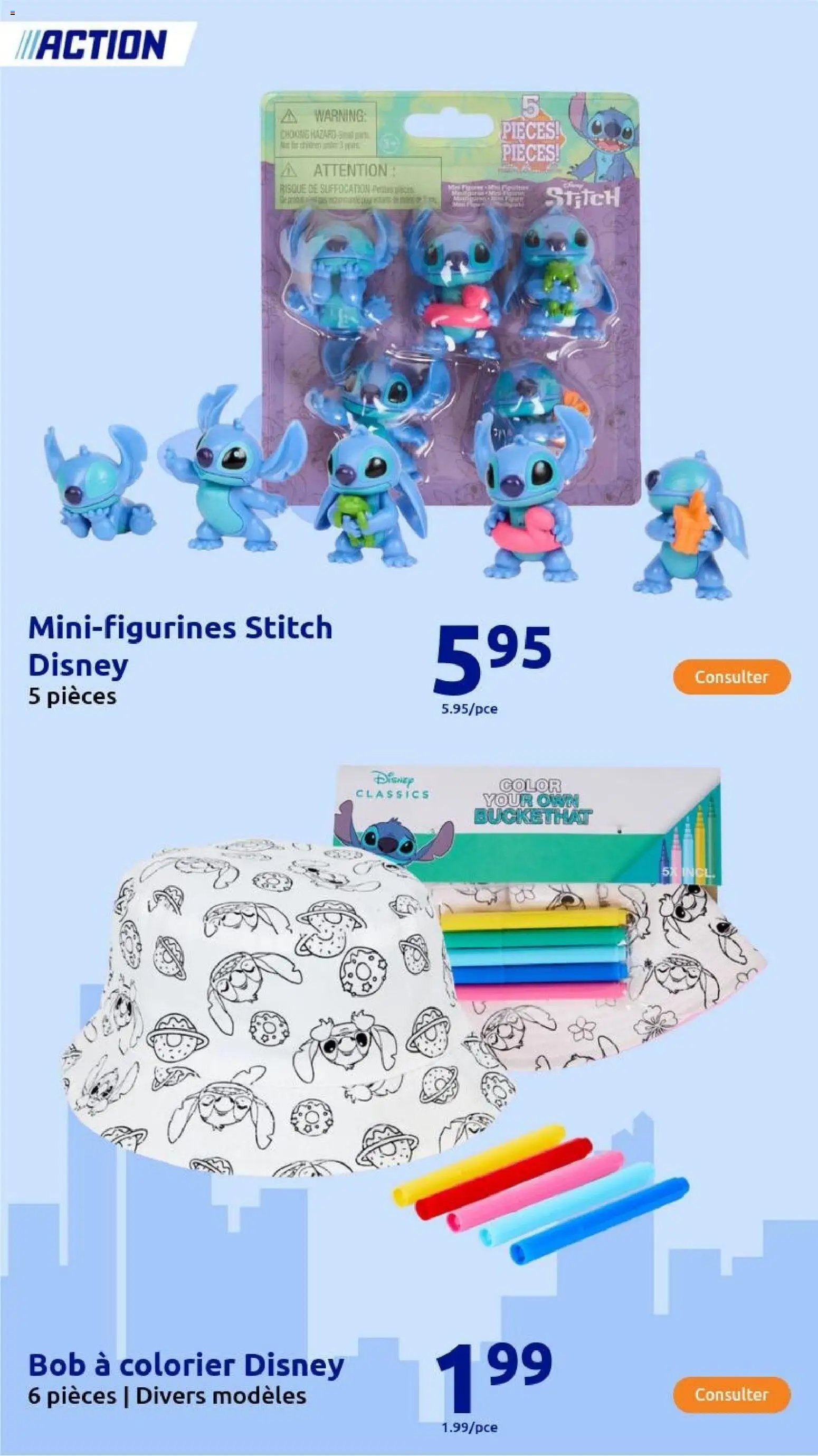 Action catalogue de la semaine