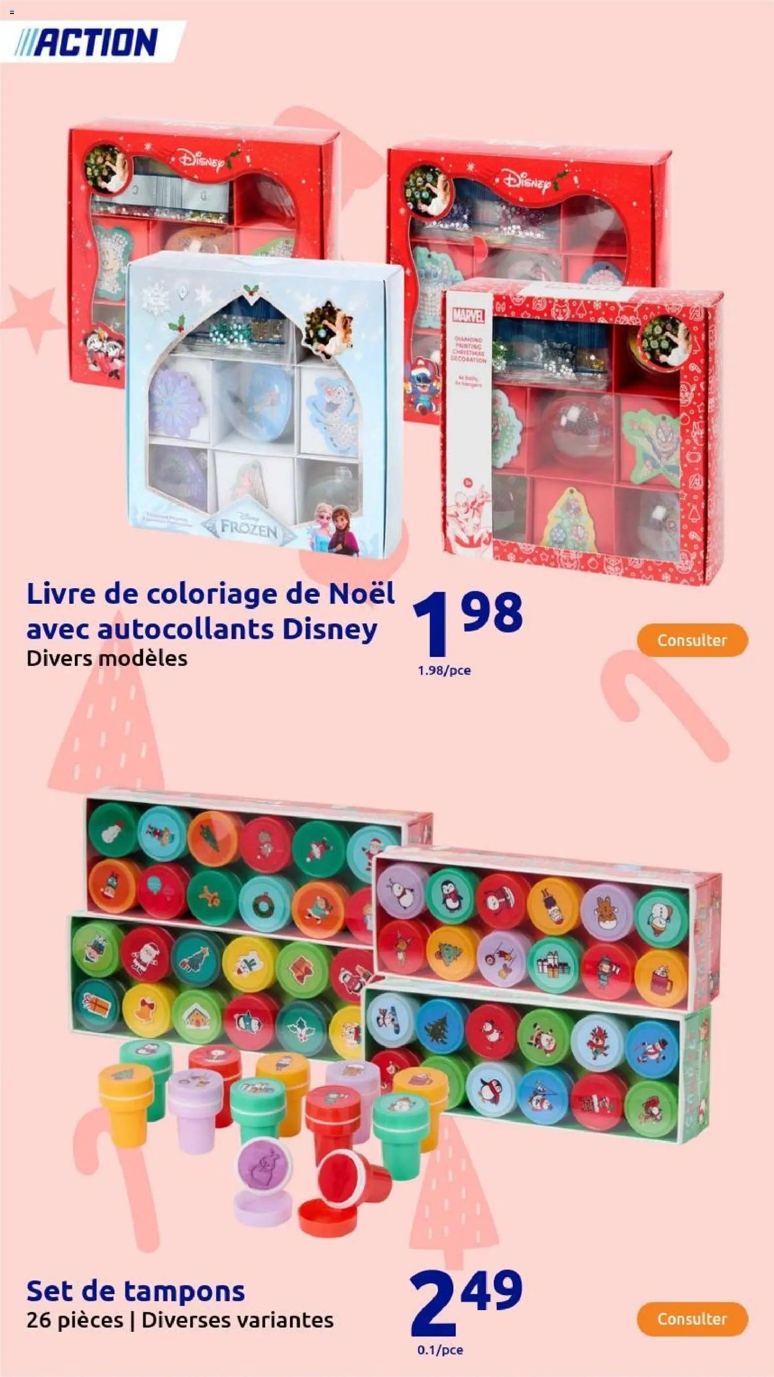 Action catalogue de la semaine