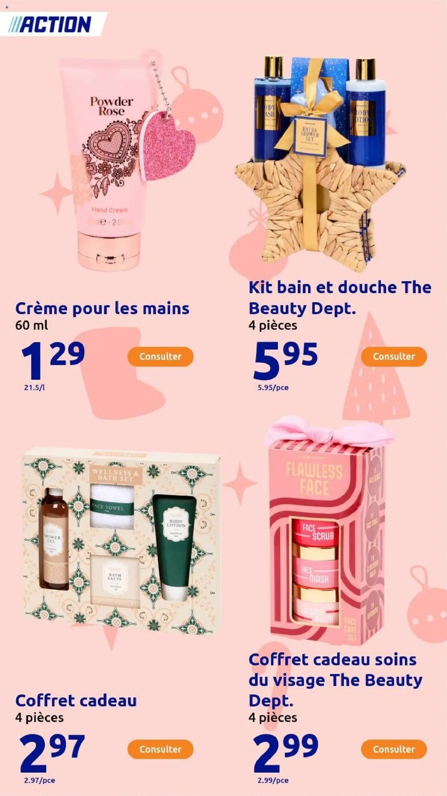 Action catalogue de la semaine