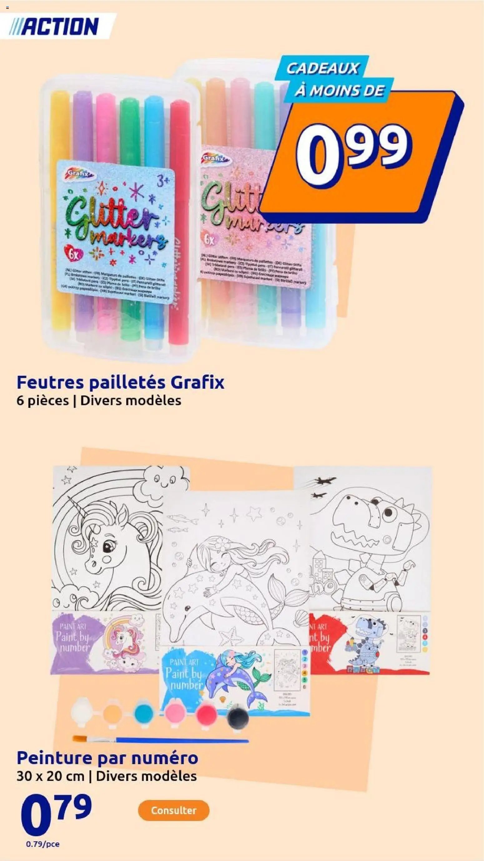 Action catalogue de la semaine