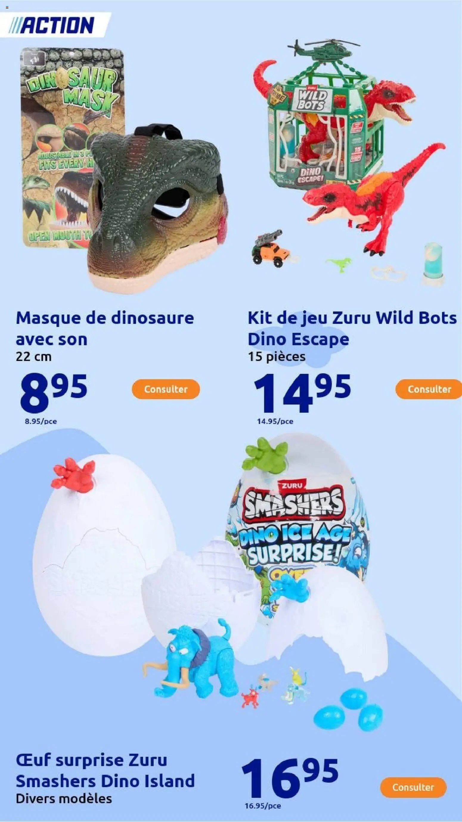 Action catalogue de la semaine