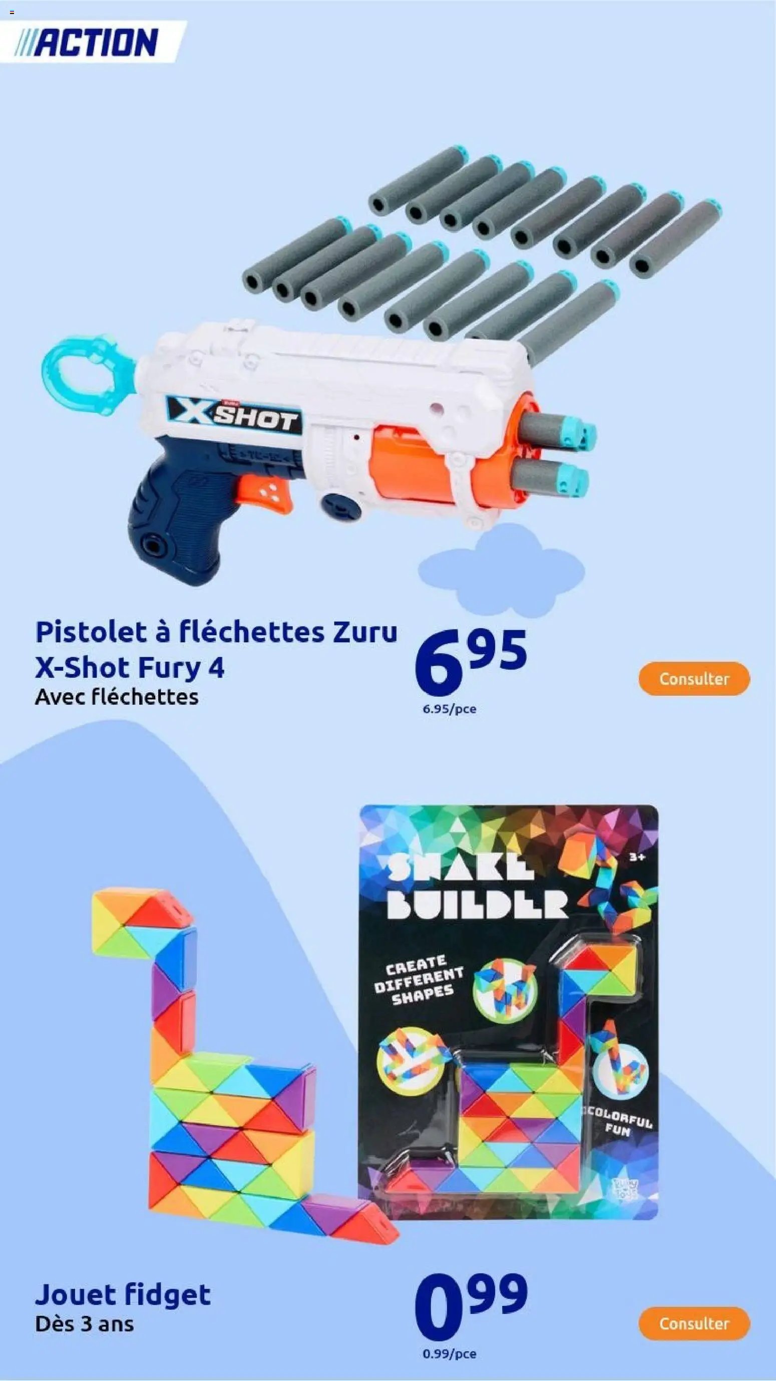 Action catalogue de la semaine