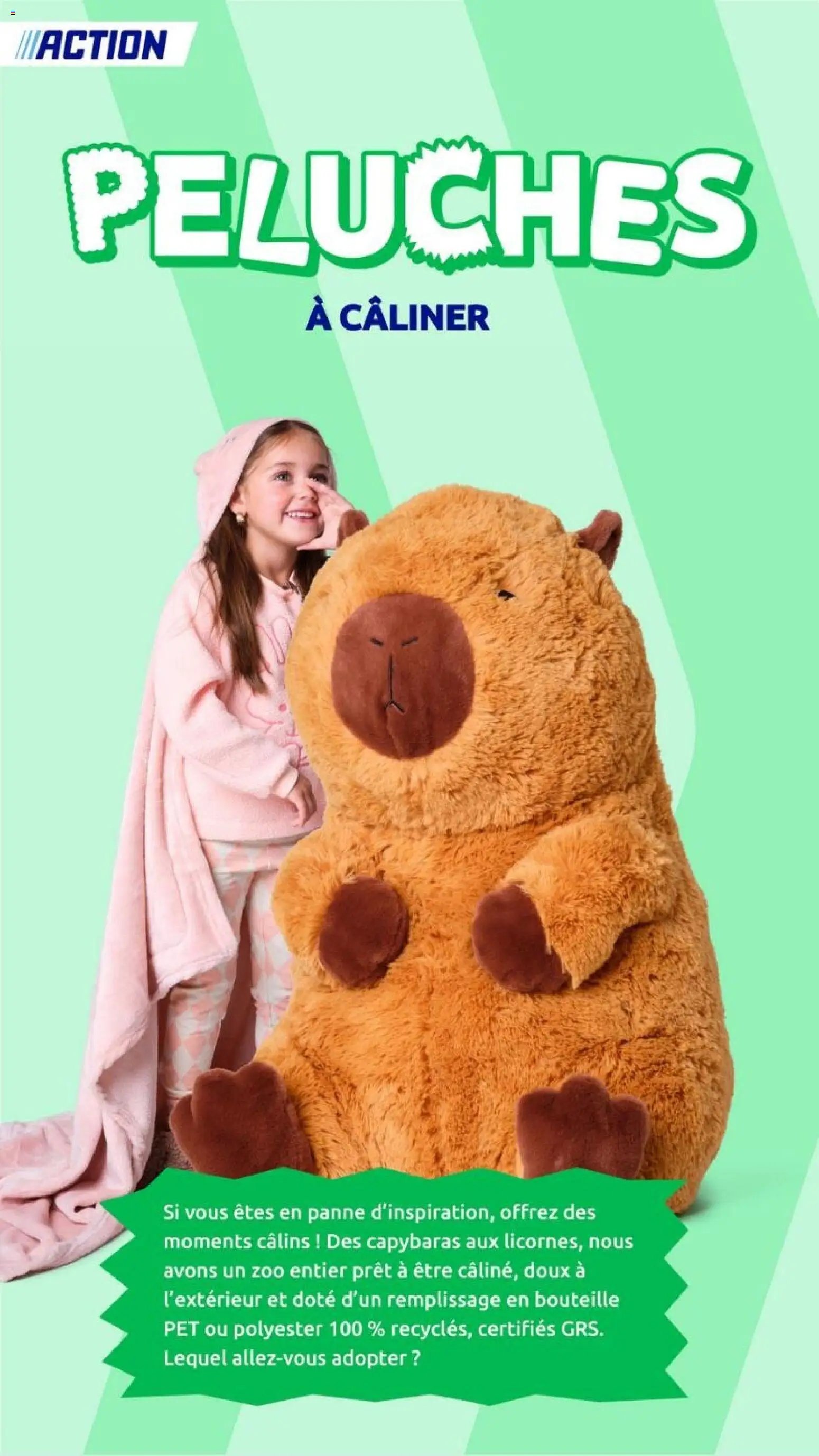 Action catalogue de la semaine