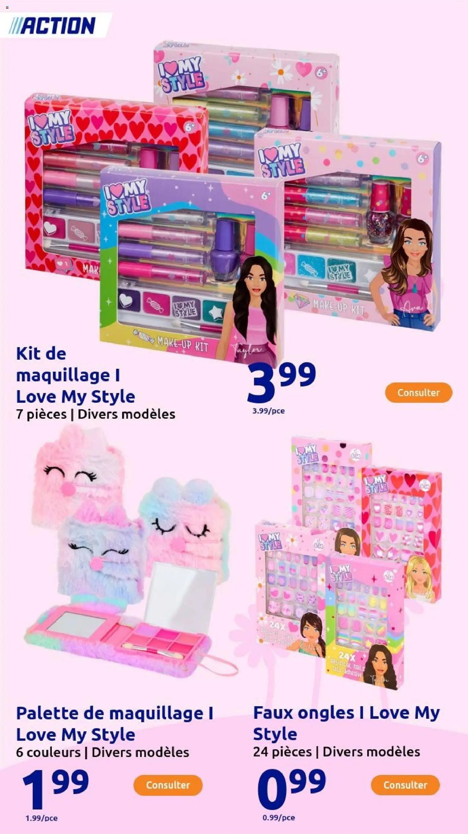 Action catalogue de la semaine