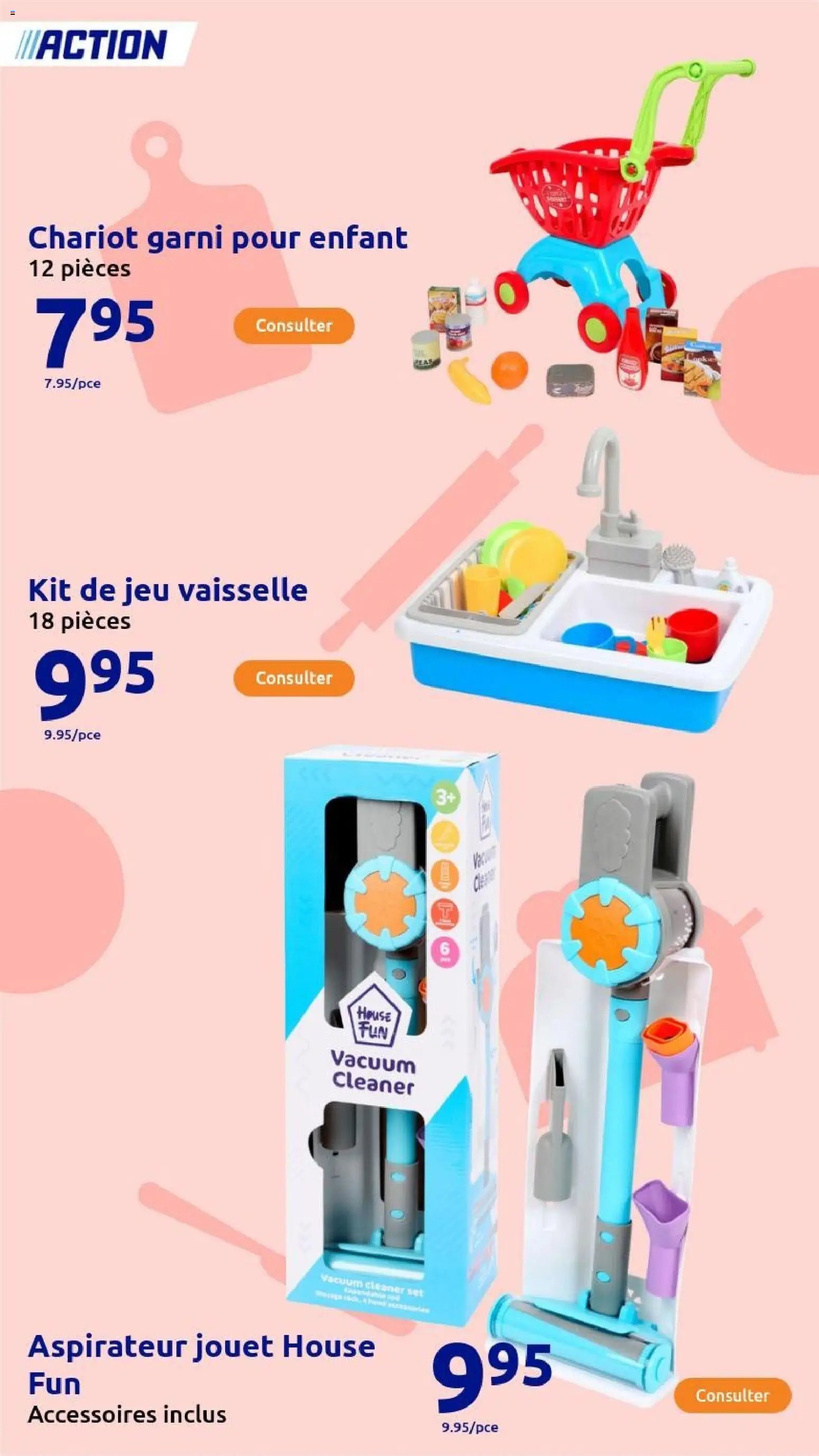 Action catalogue de la semaine