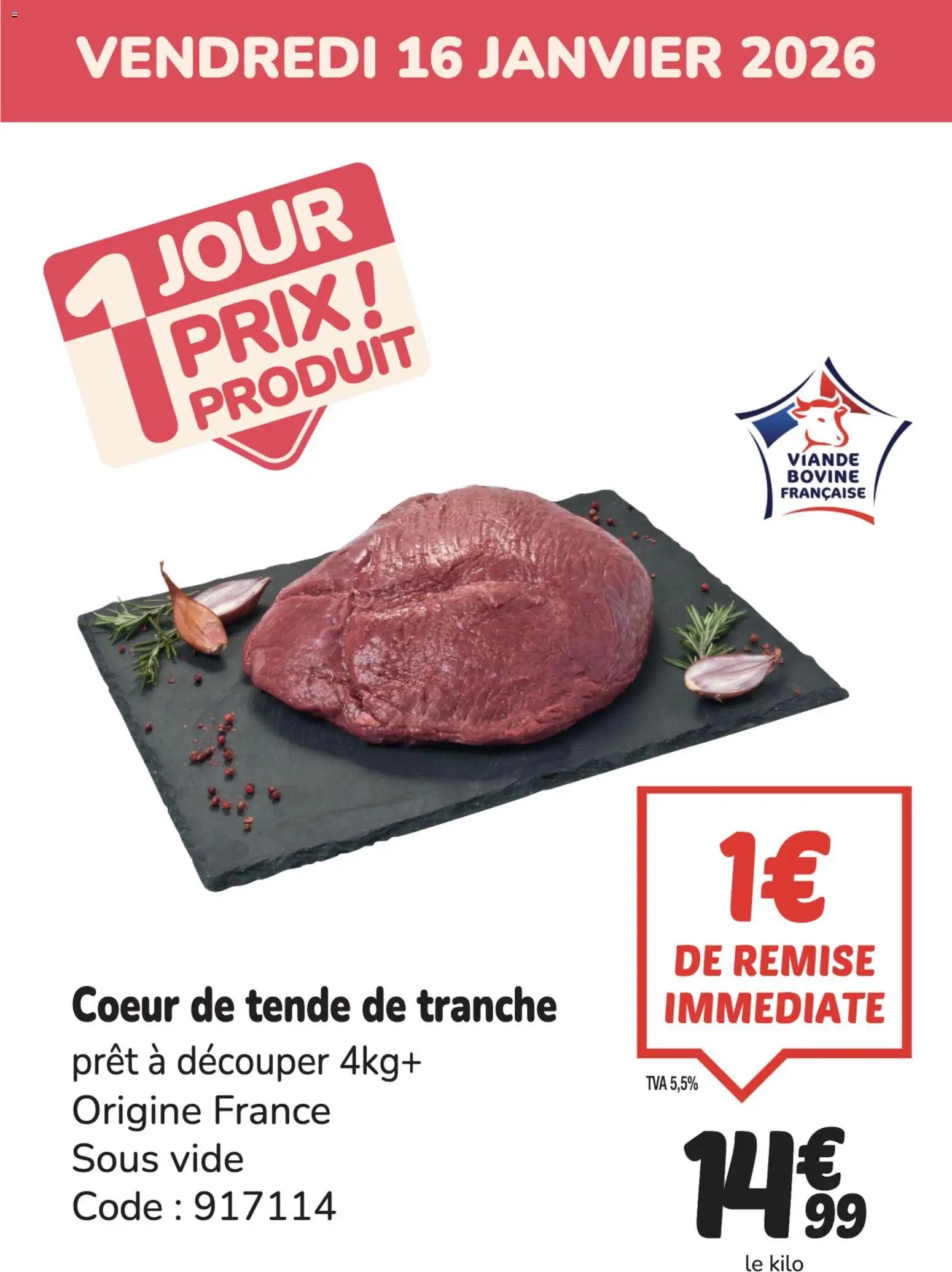 Promocash PROMO bœuf