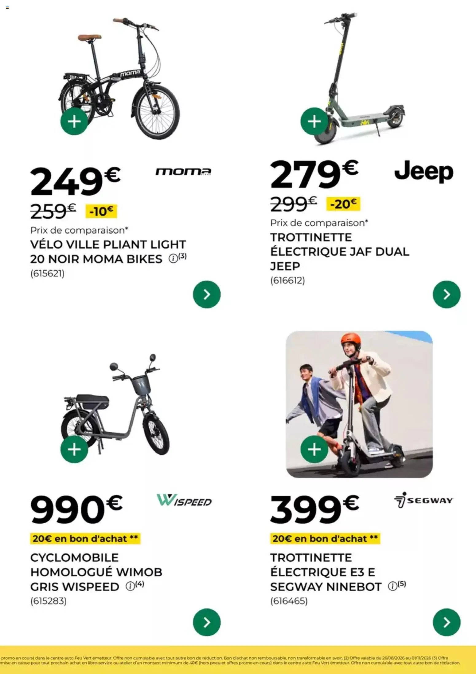 Feu Vert catalogue