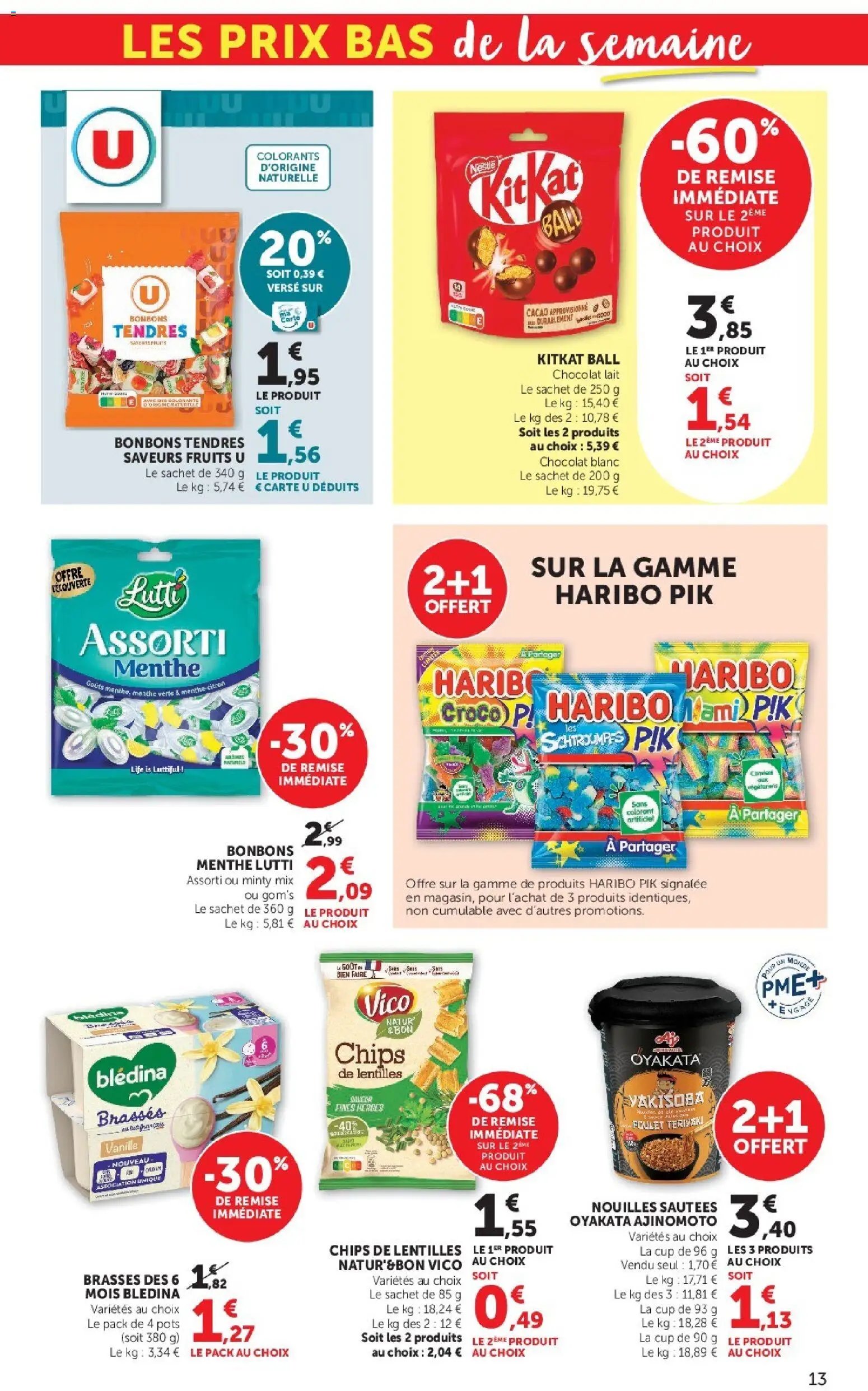 Super U - Les prix bas de la semaine
