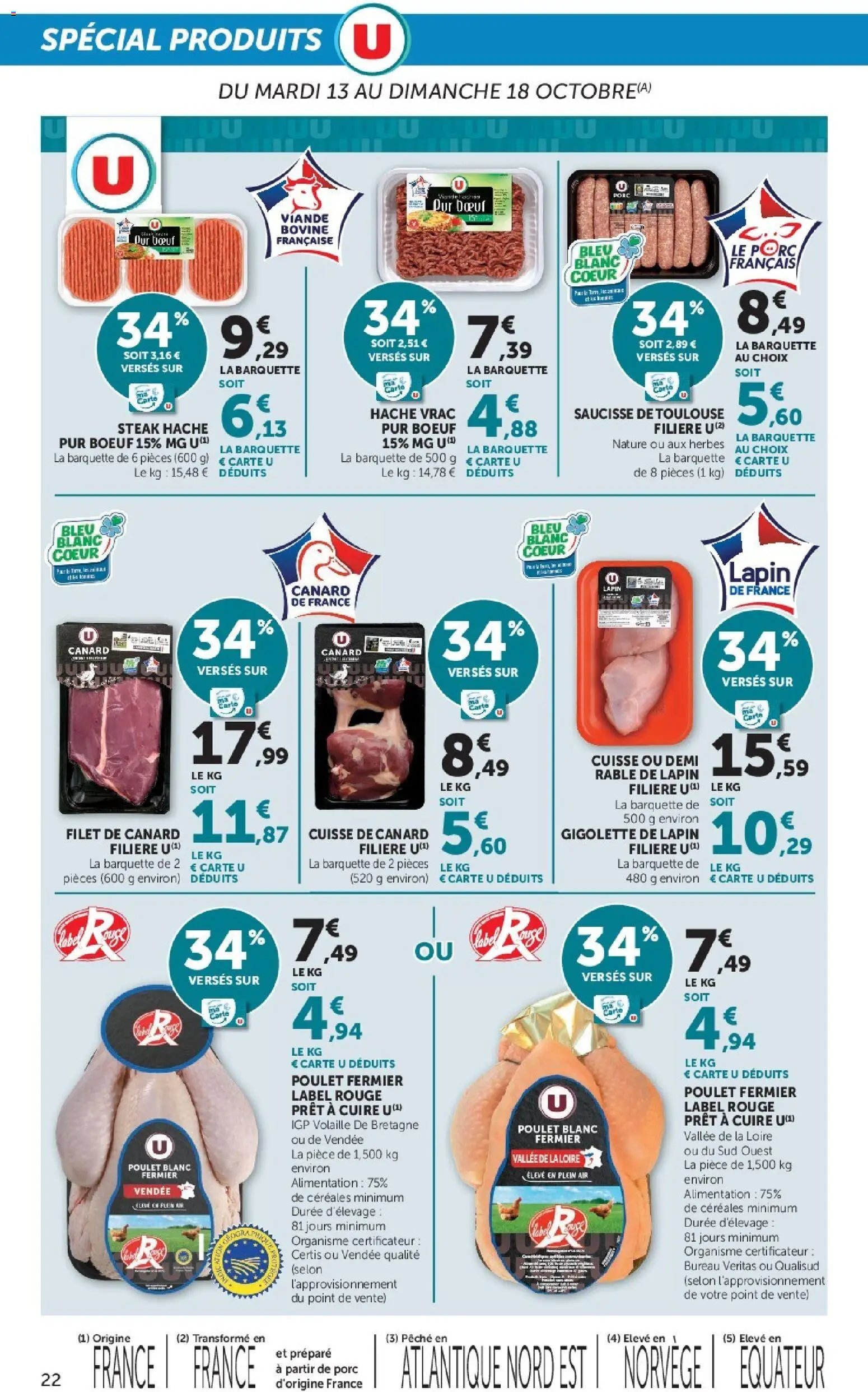 Super U - Les prix bas de la semaine