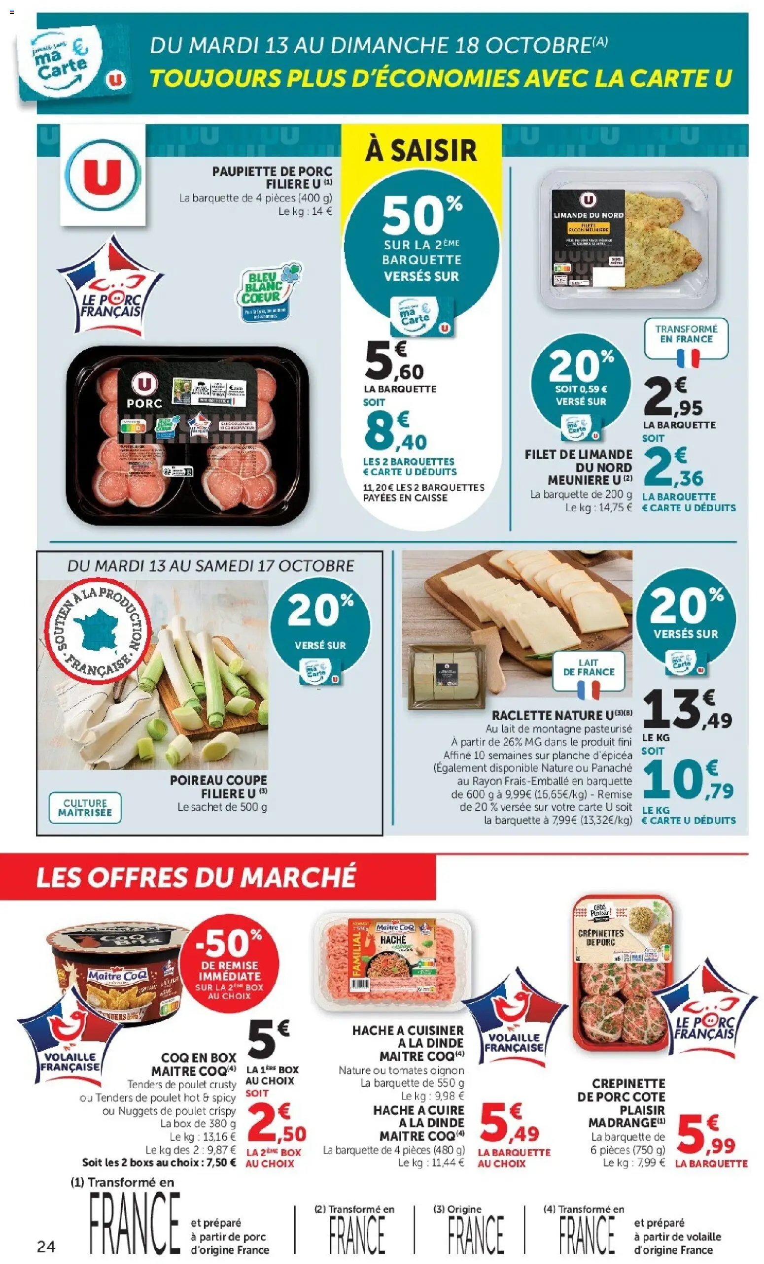Super U - Les prix bas de la semaine