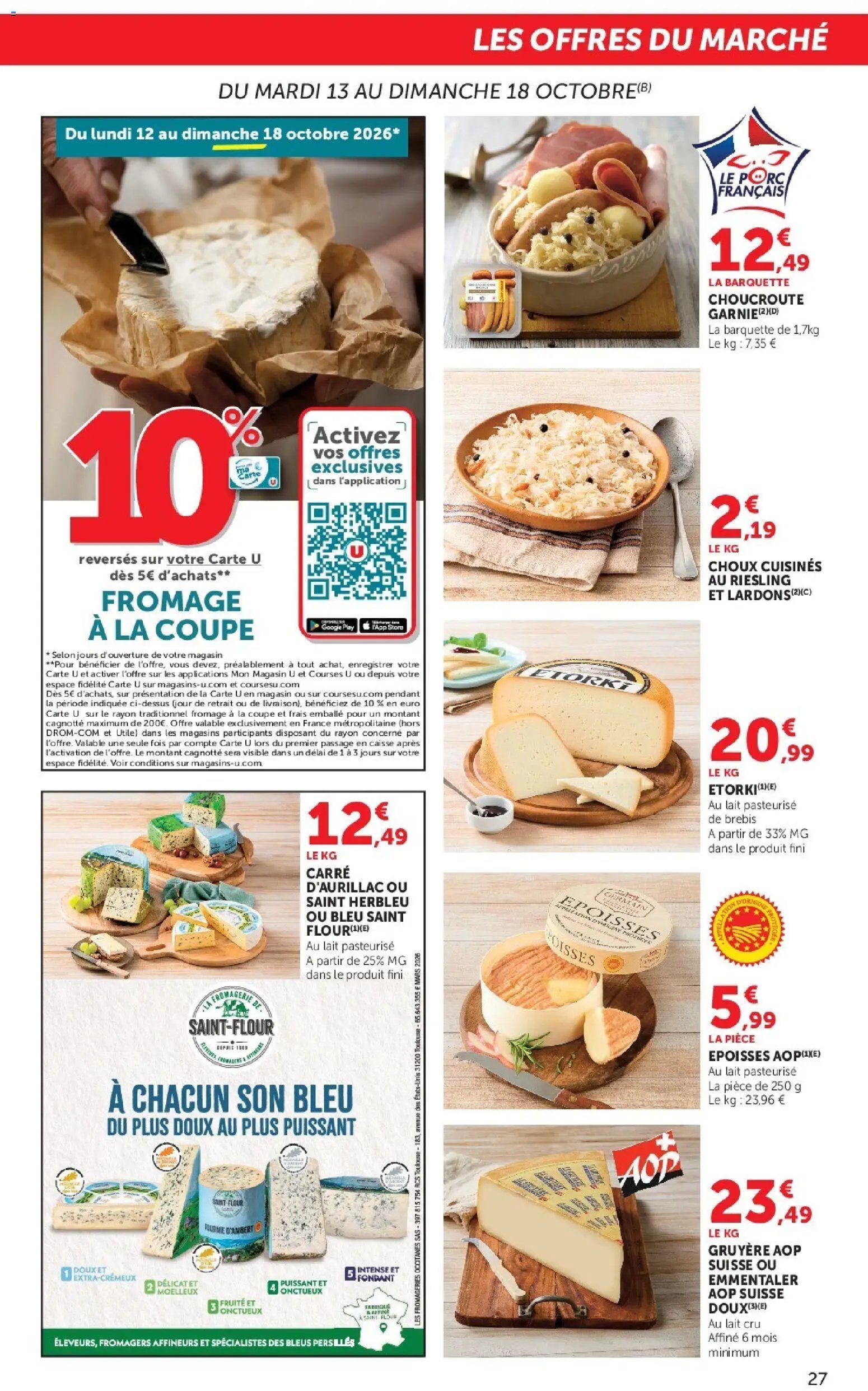 Super U - Les prix bas de la semaine