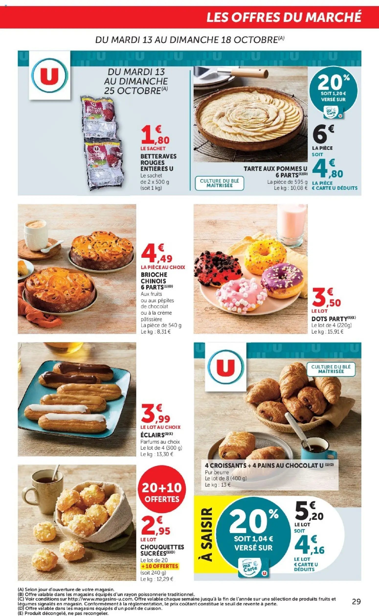 Super U - Les prix bas de la semaine