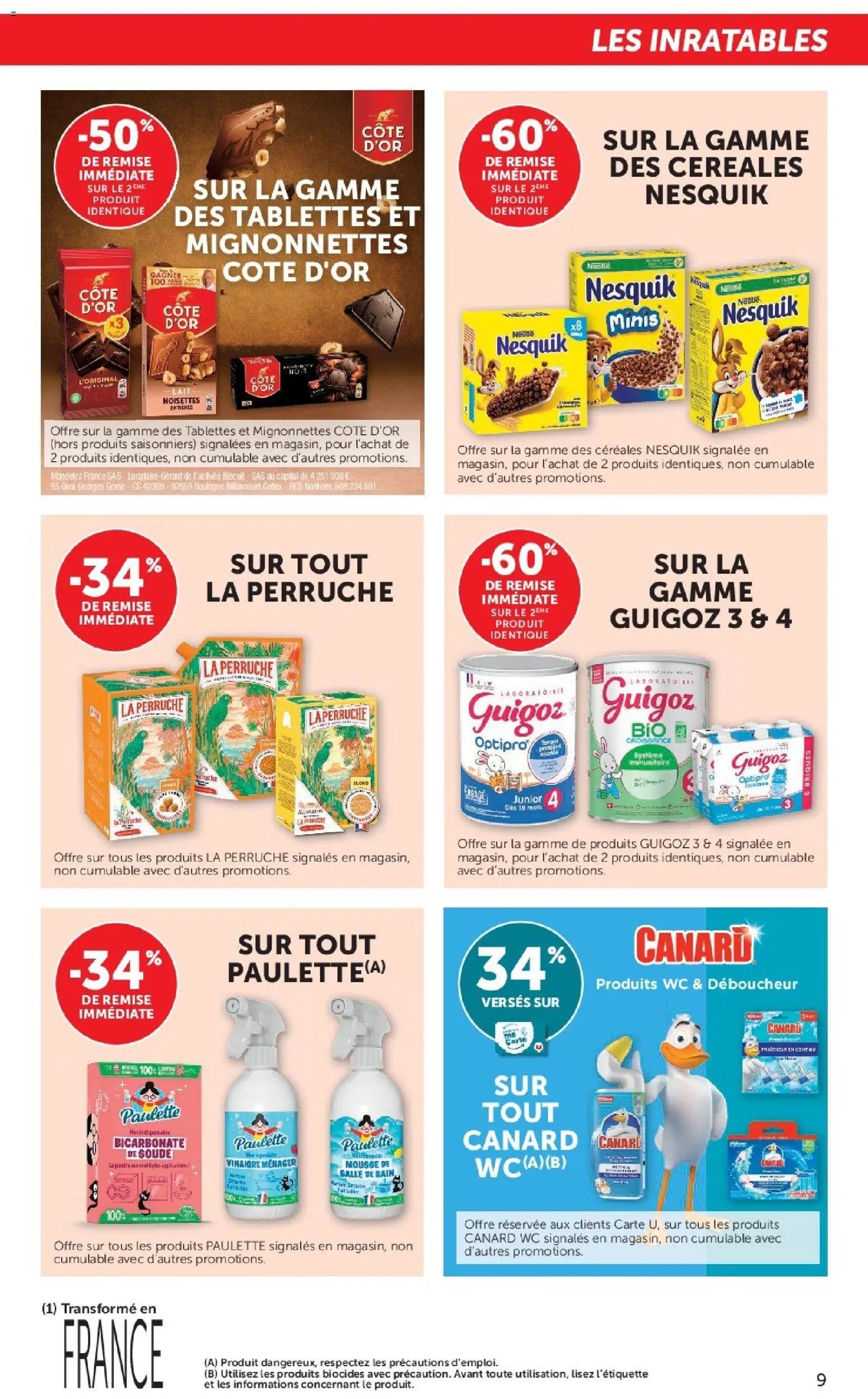 Super U - Les prix bas de la semaine