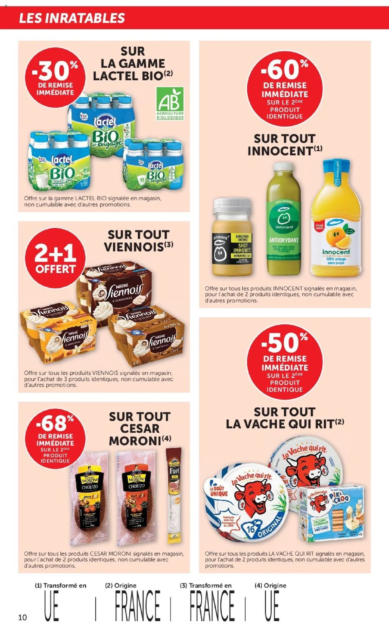 Super U - Les prix bas de la semaine