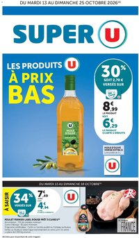 Super U - Les prix bas de la semaine