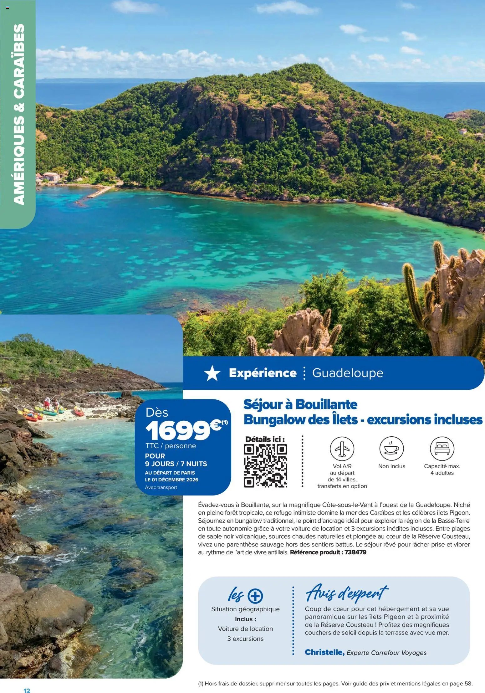Carrefour Séjours & circuits - les créations carrefour voyages