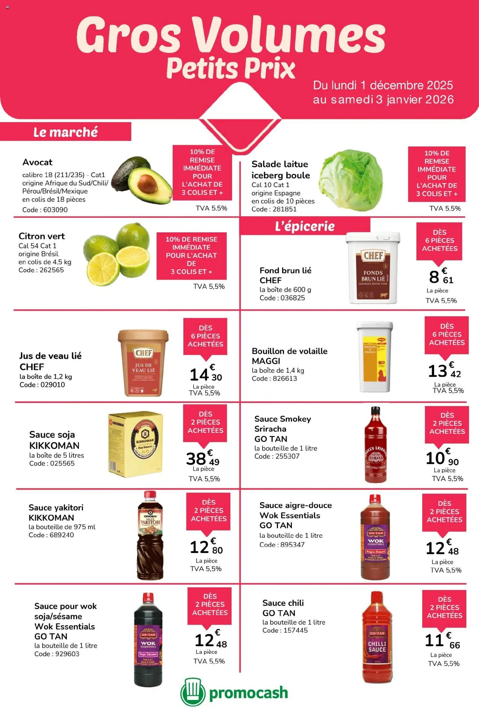 Promocash catalogue (2025-12-01 - 2026-01-03)