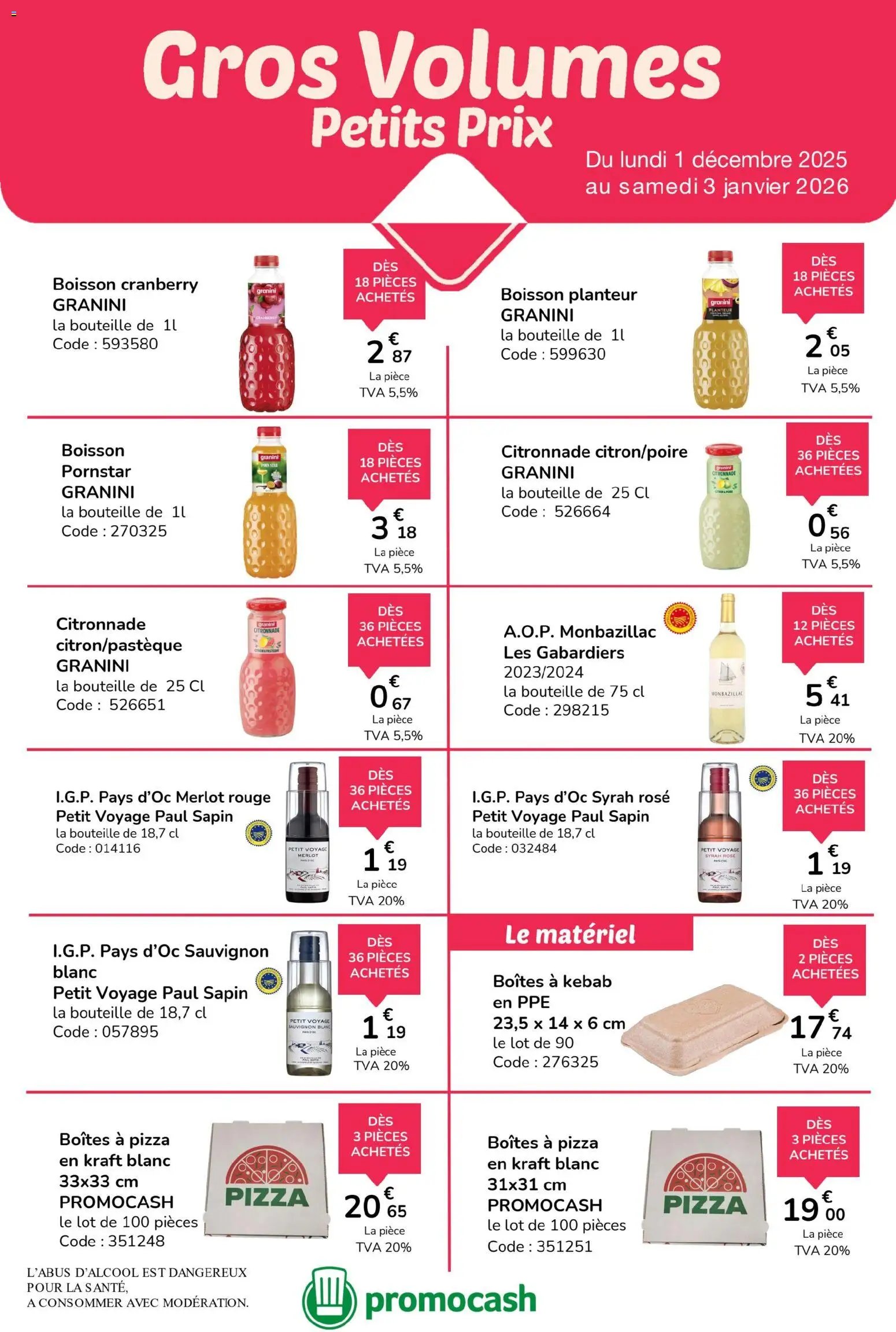 Promocash catalogue (2025-12-01 - 2026-01-03)
