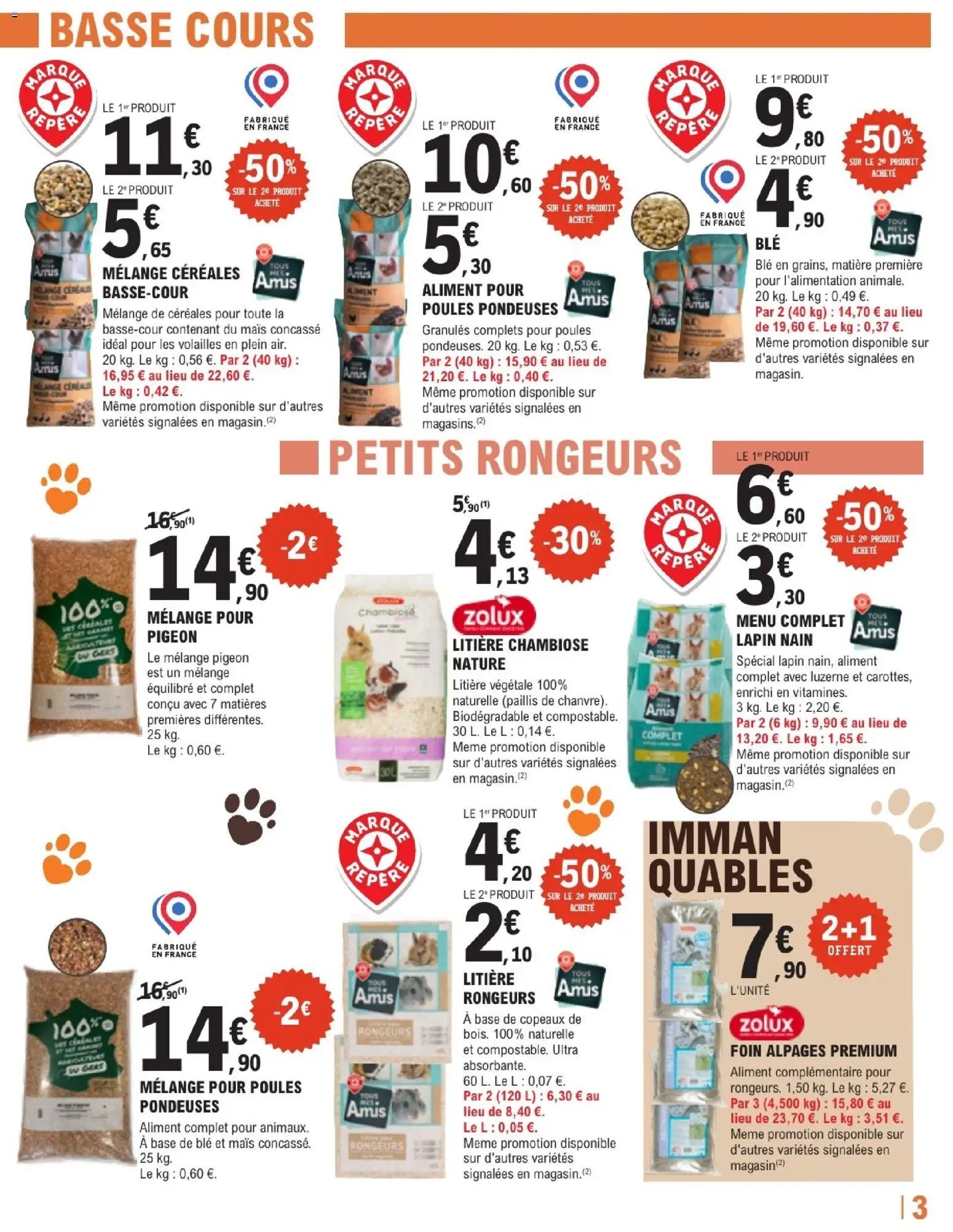 Brico E.Leclerc catalogue Animalerie