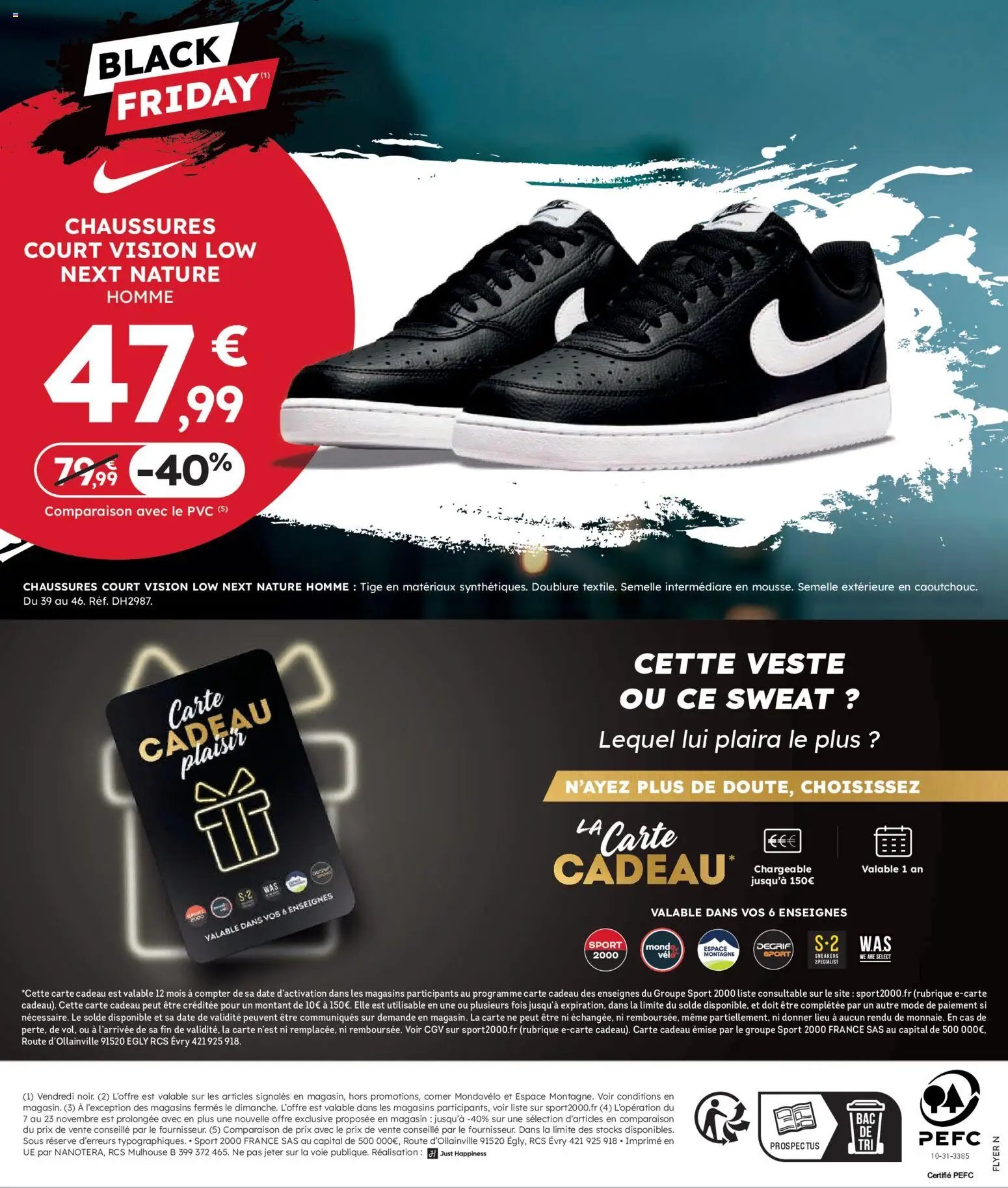 Sport 2000 Black Friday