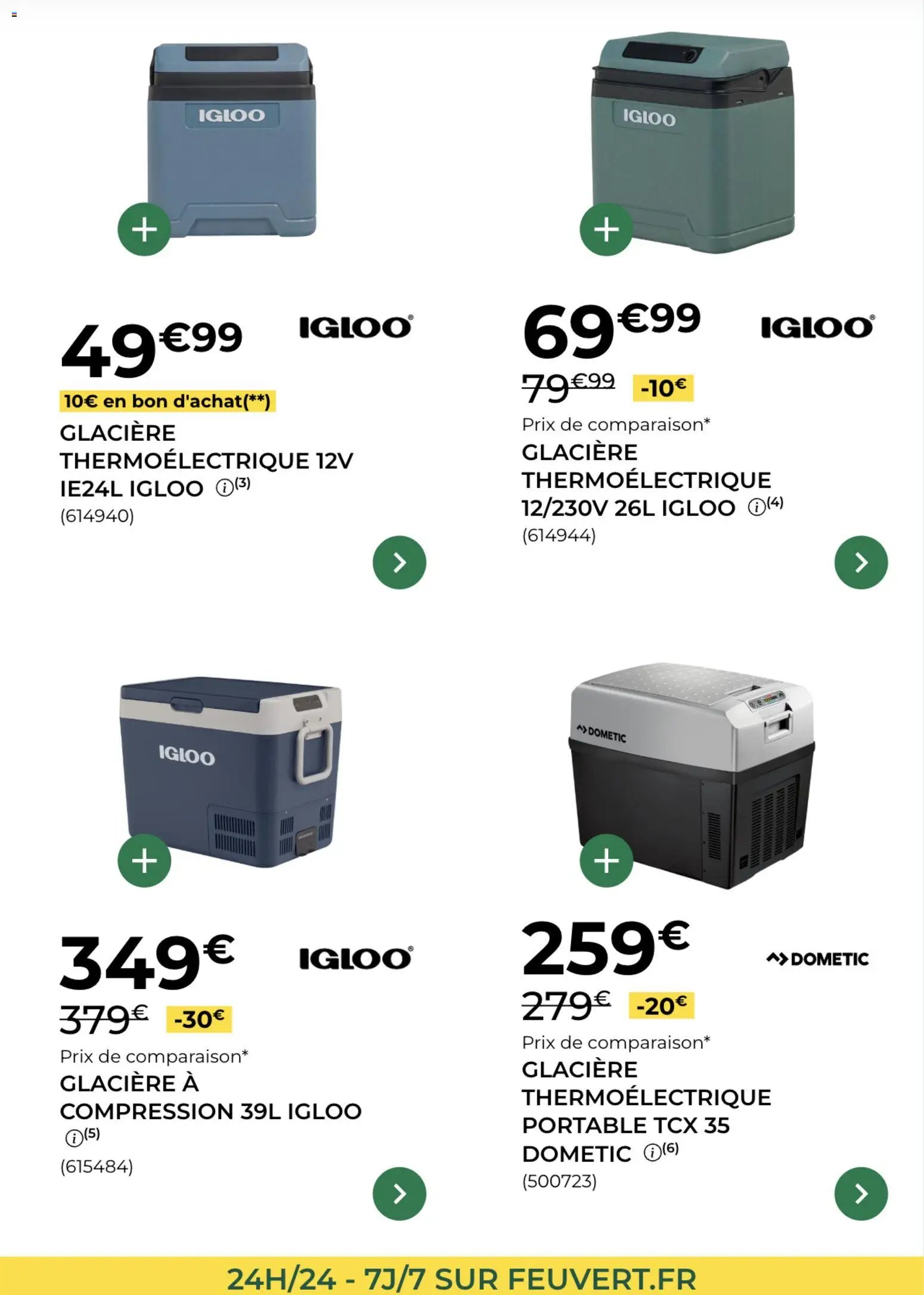 Feu Vert catalogue